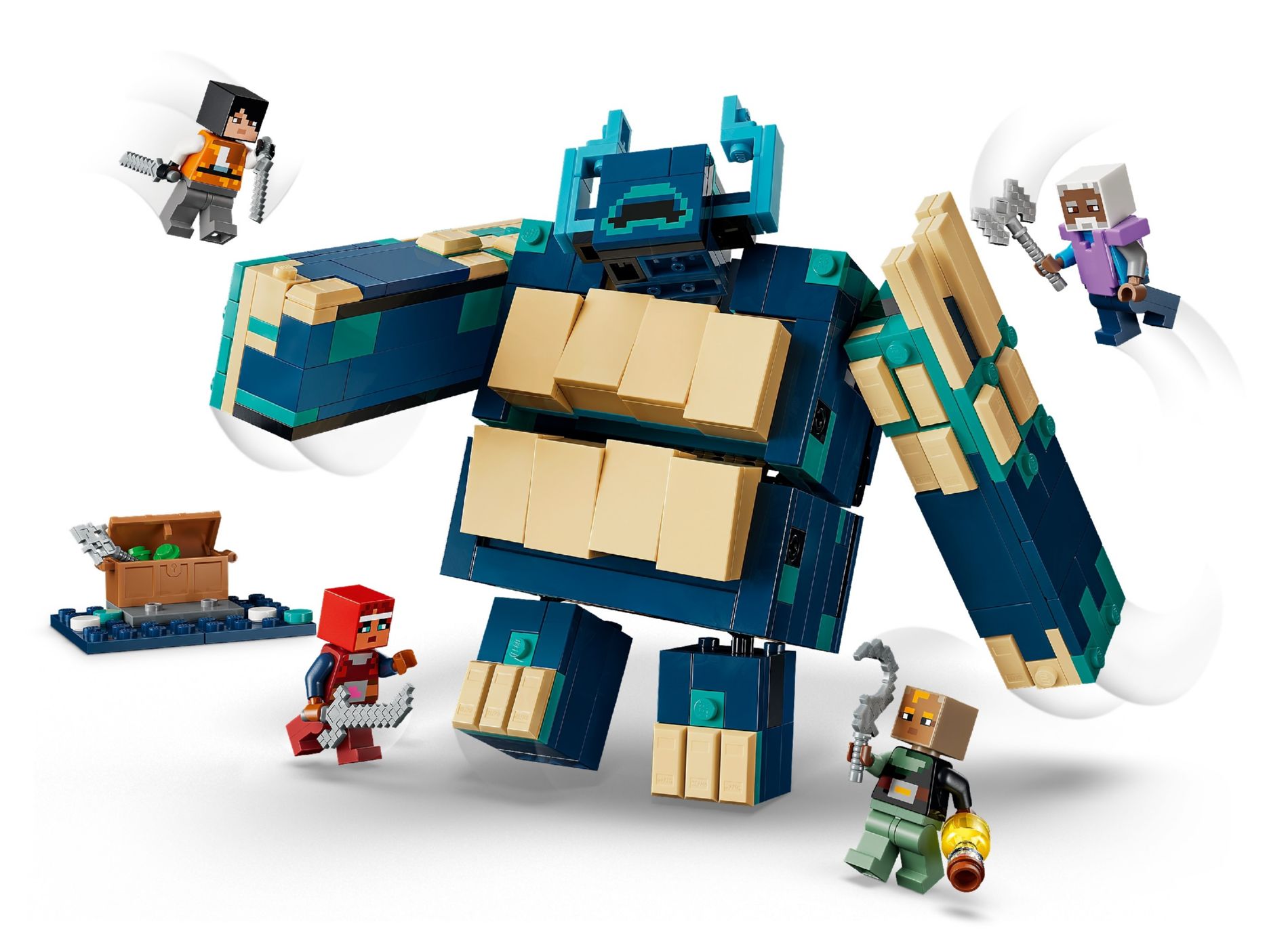 Конструктор Lego Minecraft Битва с обезображенным хранителем (21591) - фото 1 Конструктор Lego Minecraft Битва с обезображенным хранителем (21591) - фото 1
