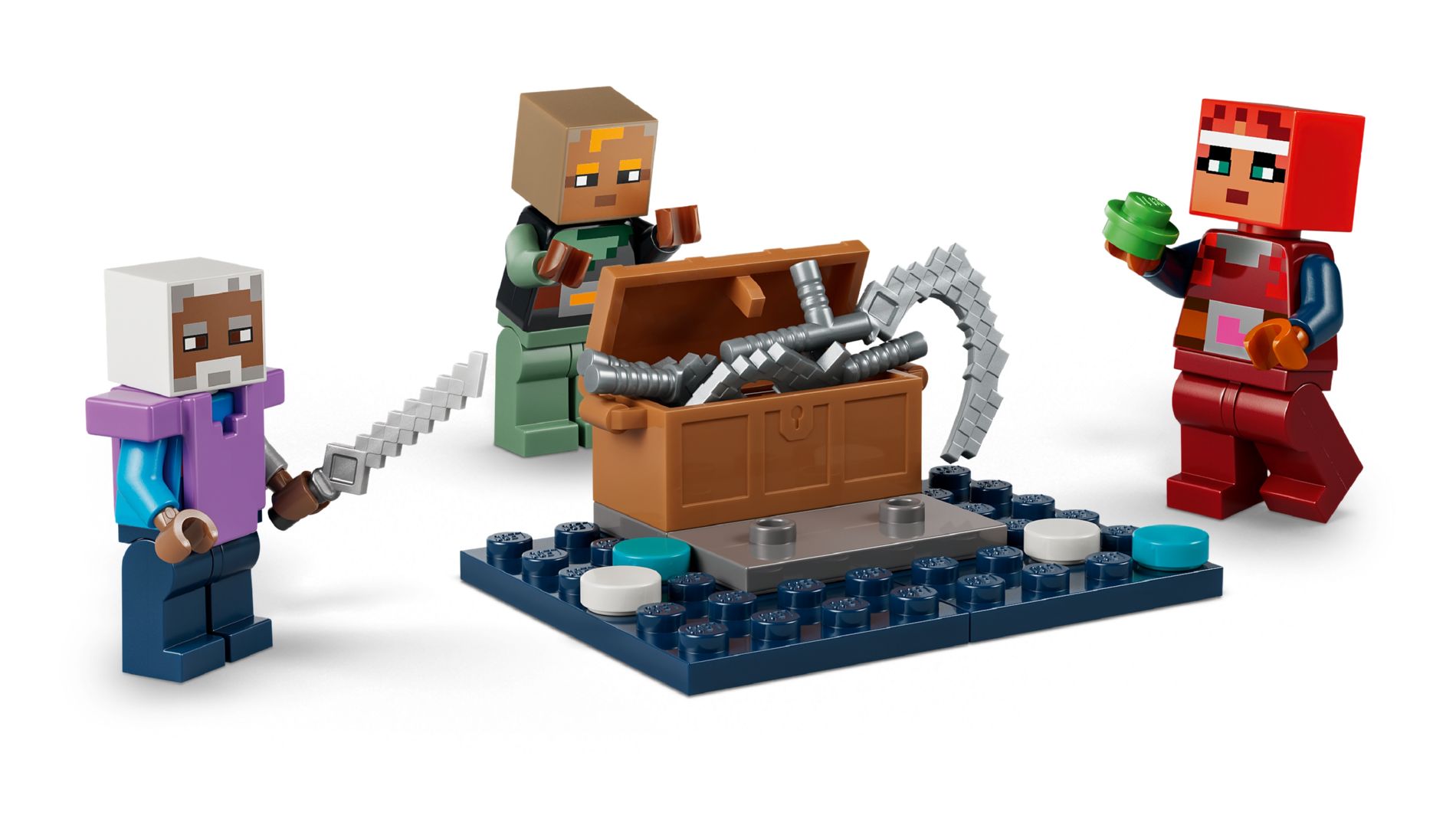 Конструктор Lego Minecraft Битва с обезображенным хранителем (21591) - фото 5 Конструктор Lego Minecraft Битва с обезображенным хранителем (21591) - фото 5
