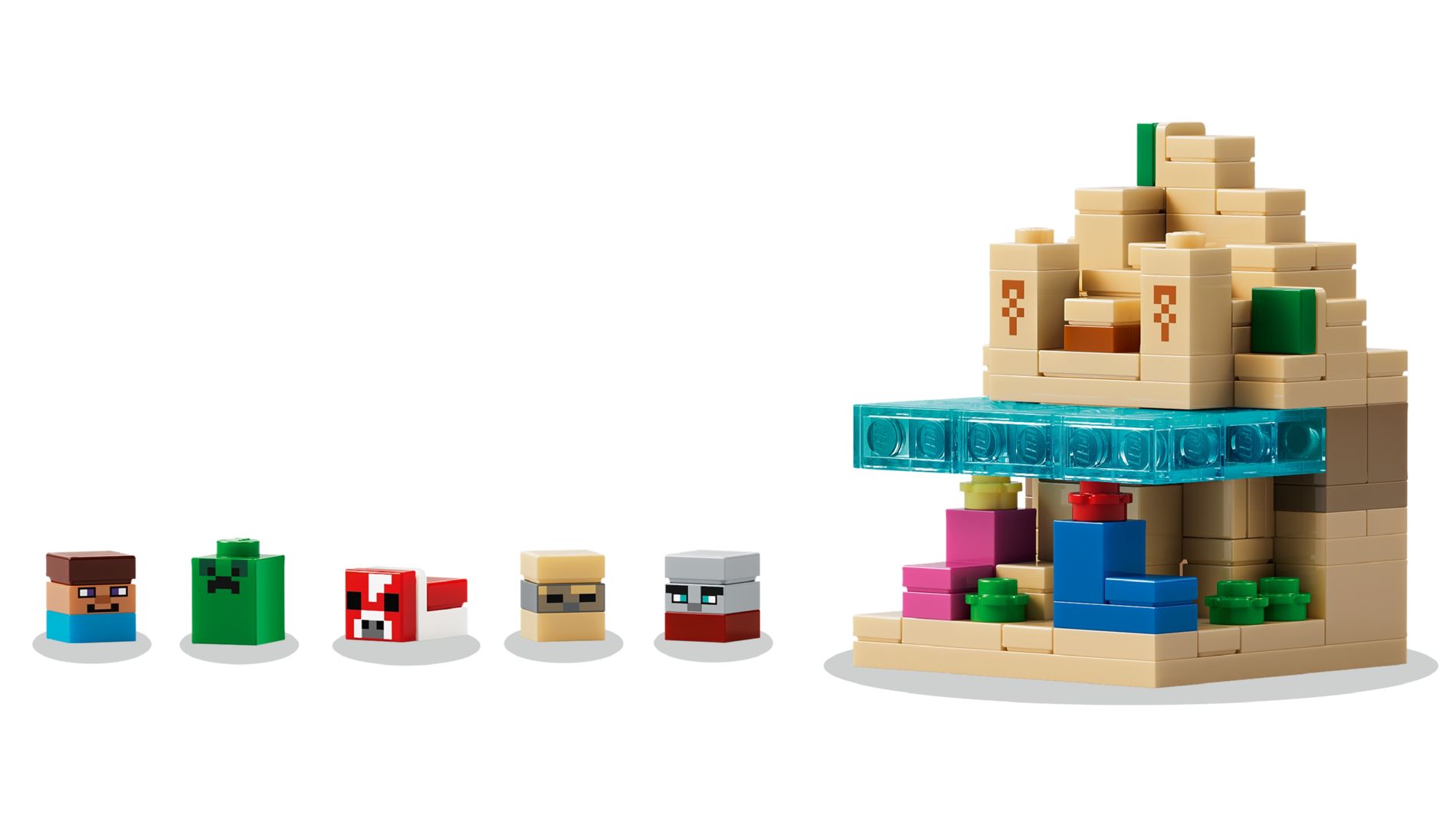 Конструктор Lego Minecraft Міні-біоми (21589) - фото 3 Конструктор Lego Minecraft Міні-біоми (21589) - фото 3