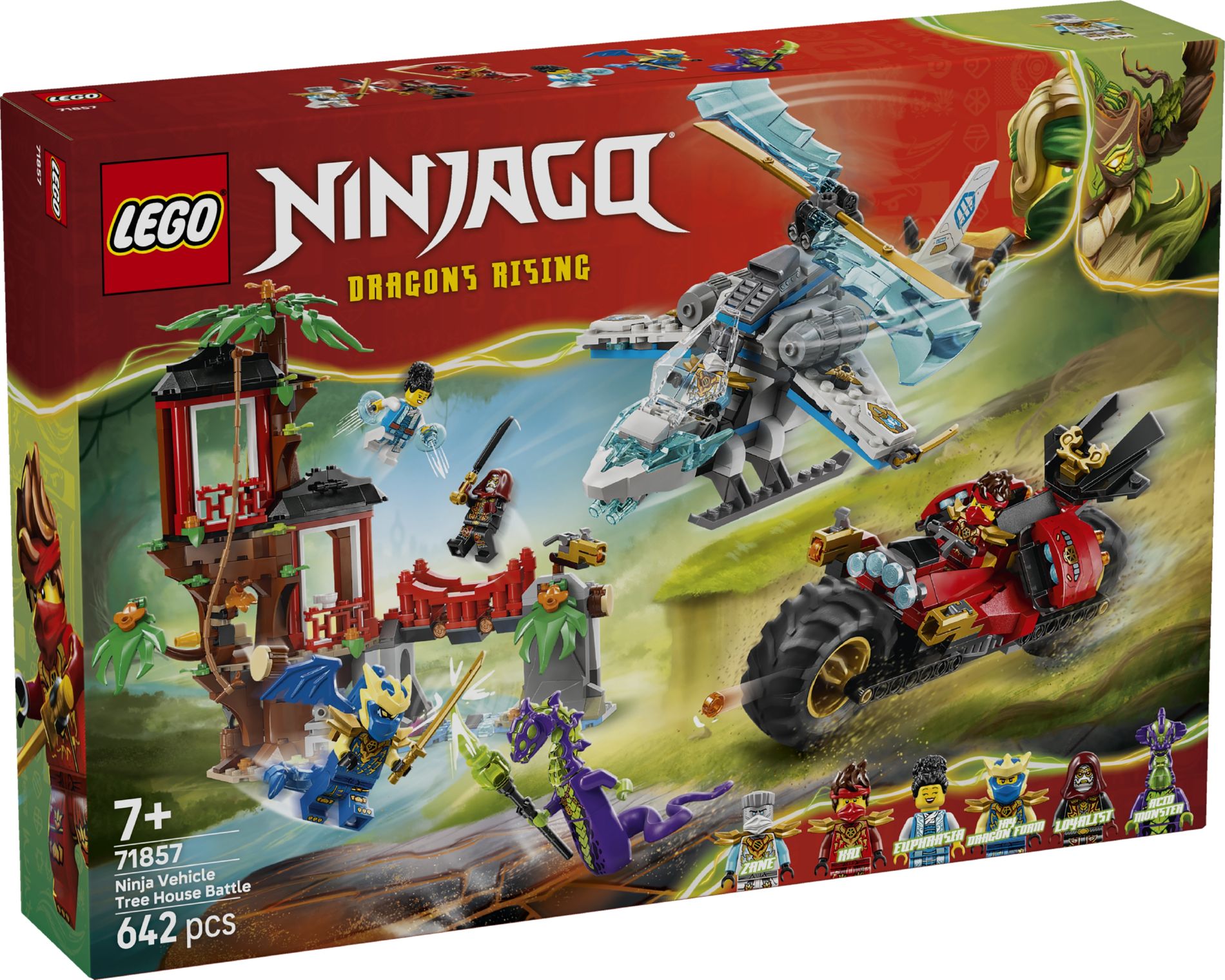 Конструктор Lego Ninjago Битва техніки ніндзя біля будиночка на дереві (71857)
