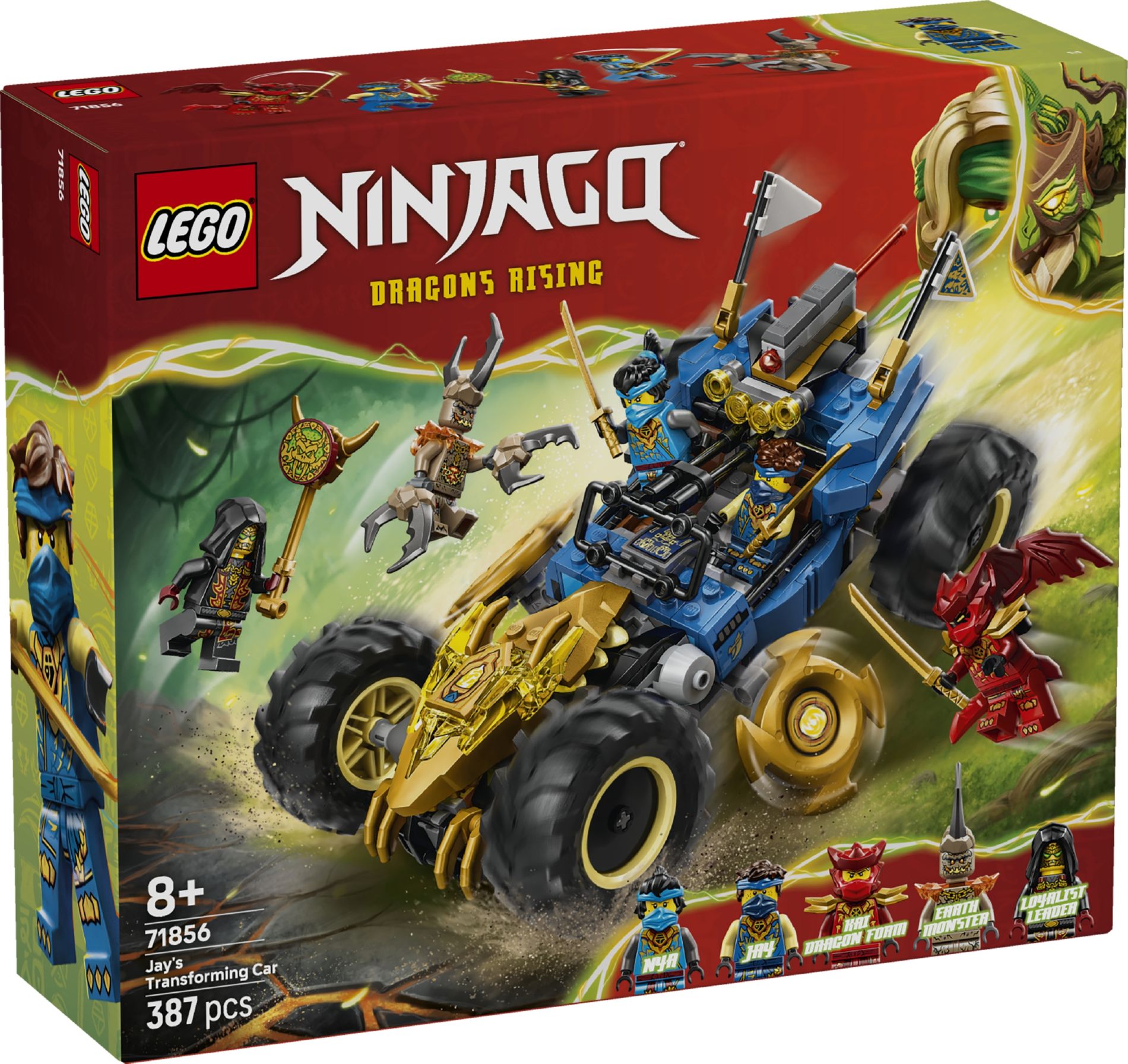 Конструктор Lego Ninjago Машина-трансформер Джея (71856)