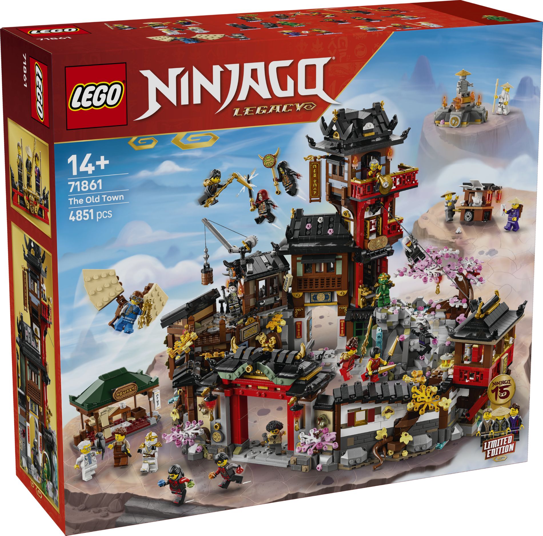 Конструктор Lego Ninjago Старый город: 15-летний юбилей (71861)