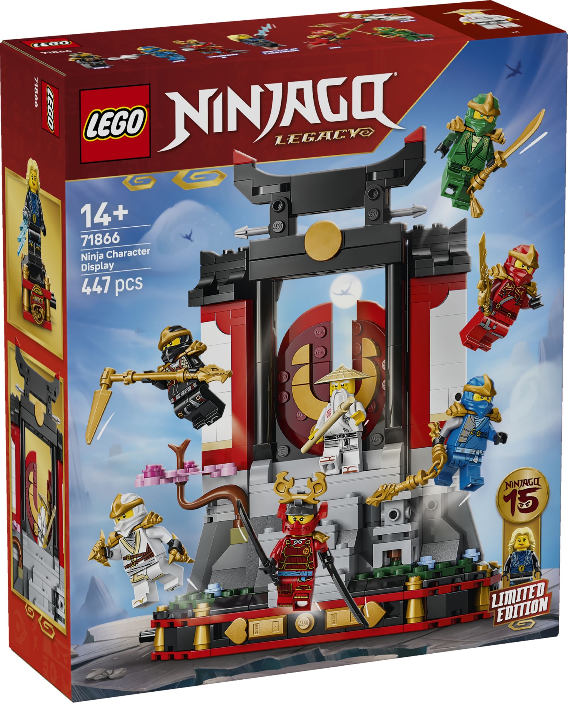 Конструктор Lego Ninjago Модель персонажів ніндзя. 15-та річниця (71866)