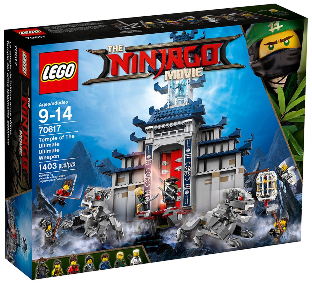 Конструктор Lego Ninjago Храм смертельної зброї (70617)