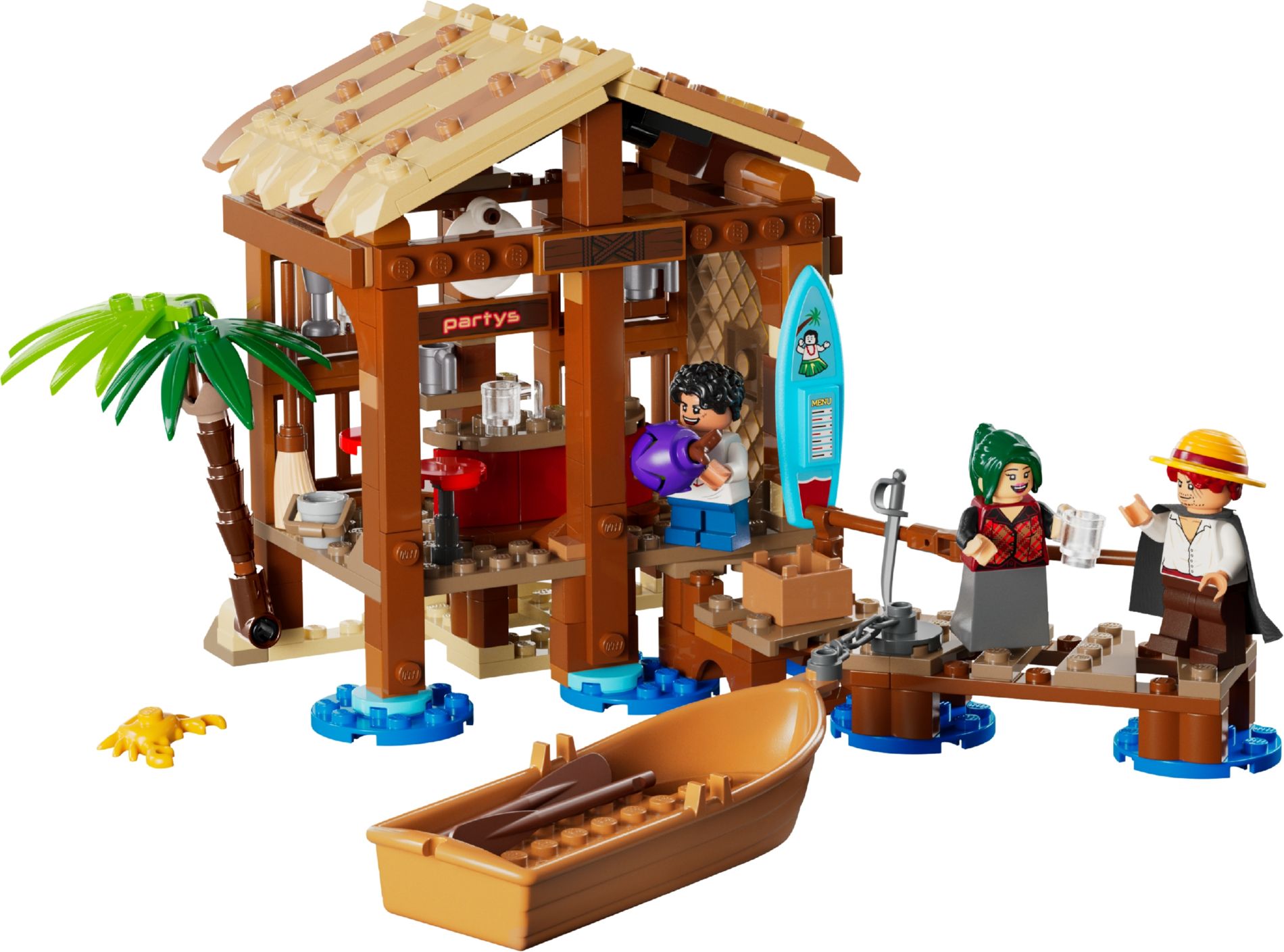 Конструктор Lego One Piece Хижина в деревне ветряных мельниц (75636) - фото 1 Конструктор Lego One Piece Хижина в деревне ветряных мельниц (75636) - фото 1