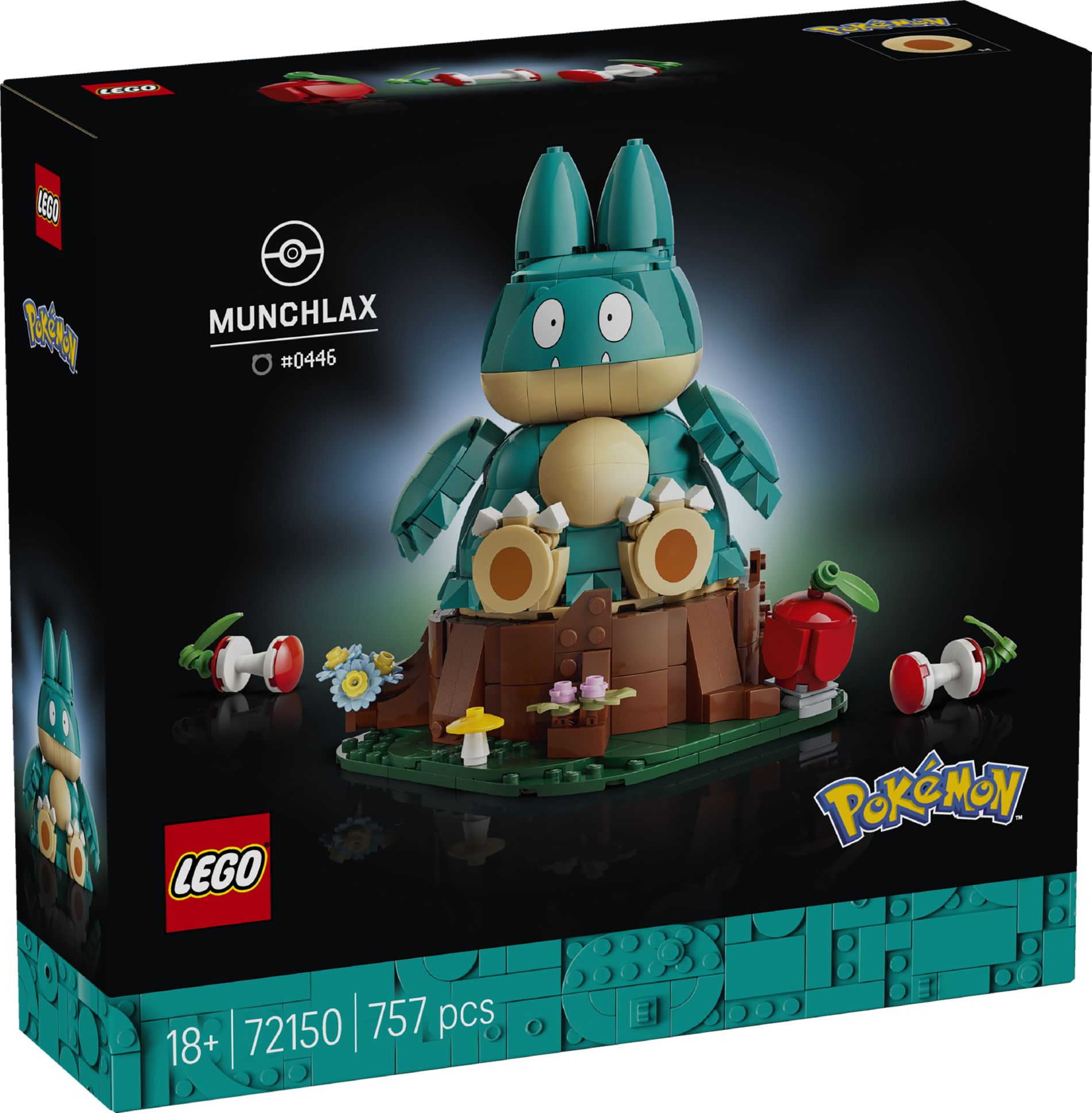 Конструктор Lego Pokémon Манчлакс (72150)