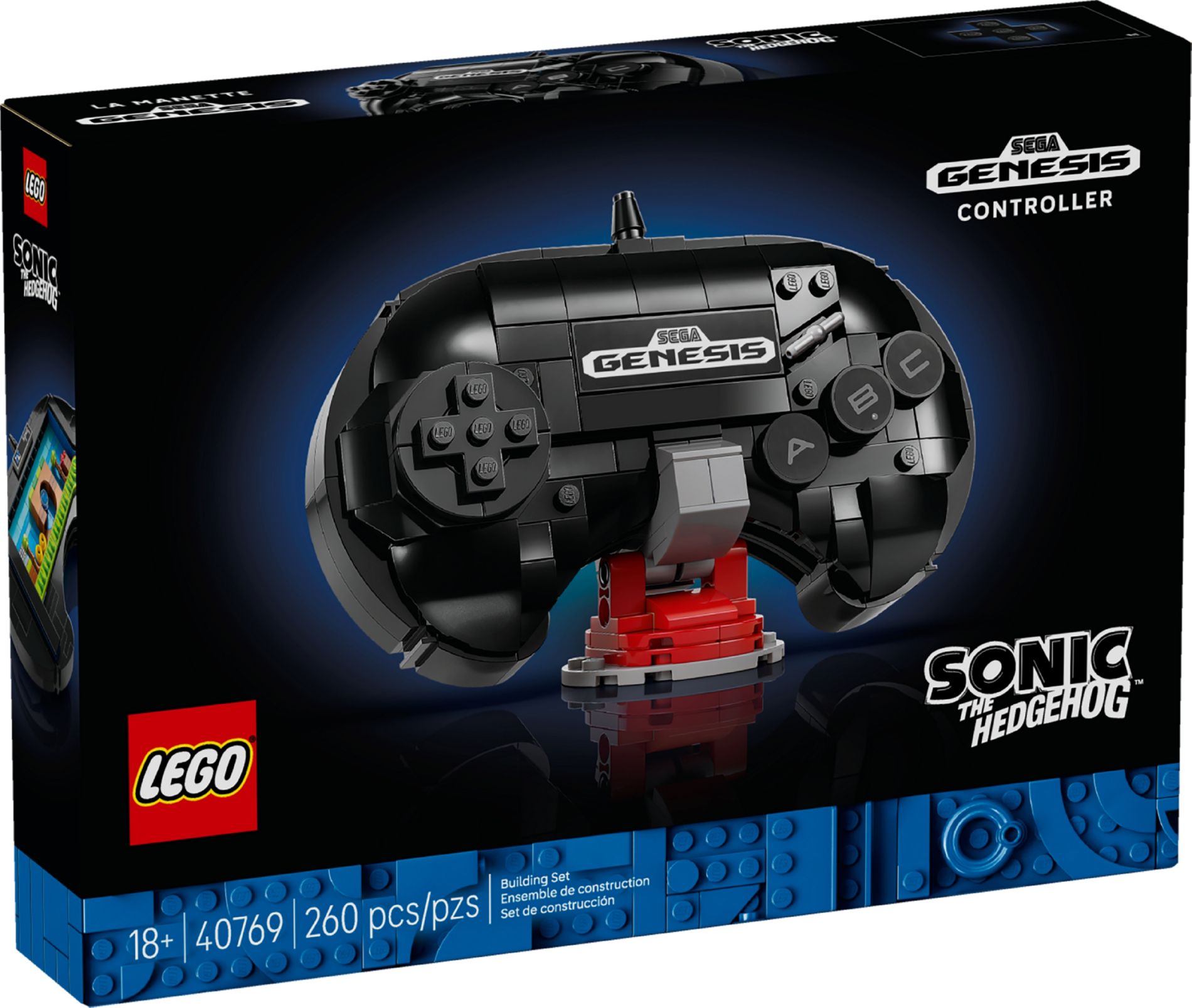 Конструктор Lego Sonic Контролер SEGA Genesis (40769)