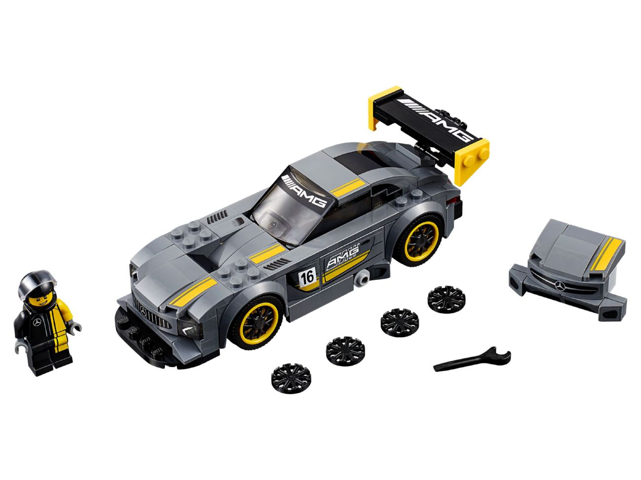 Конструктор Lego Speed Champions Мерседес AMG GT3 (75877) - фото 1