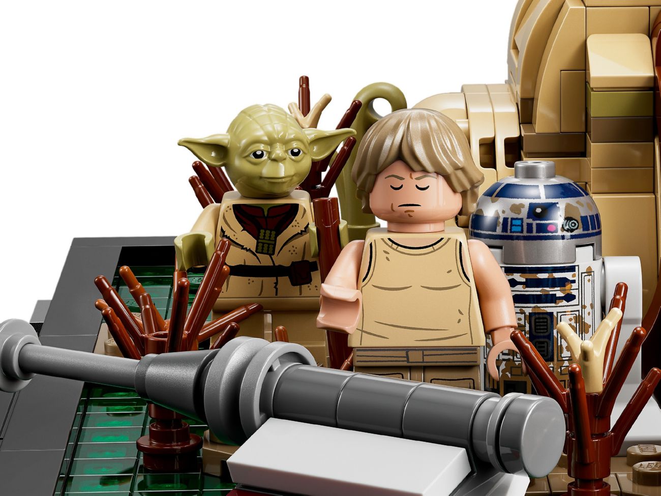 Конструктор Lego Star Wars Диорама: Джедайские тренировки на Дагобе (75330) - фото 3