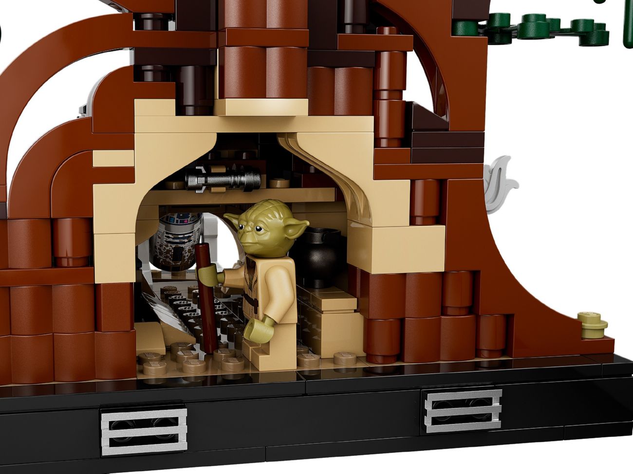 Конструктор Lego Star Wars Диорама: Джедайские тренировки на Дагобе (75330) - фото 4