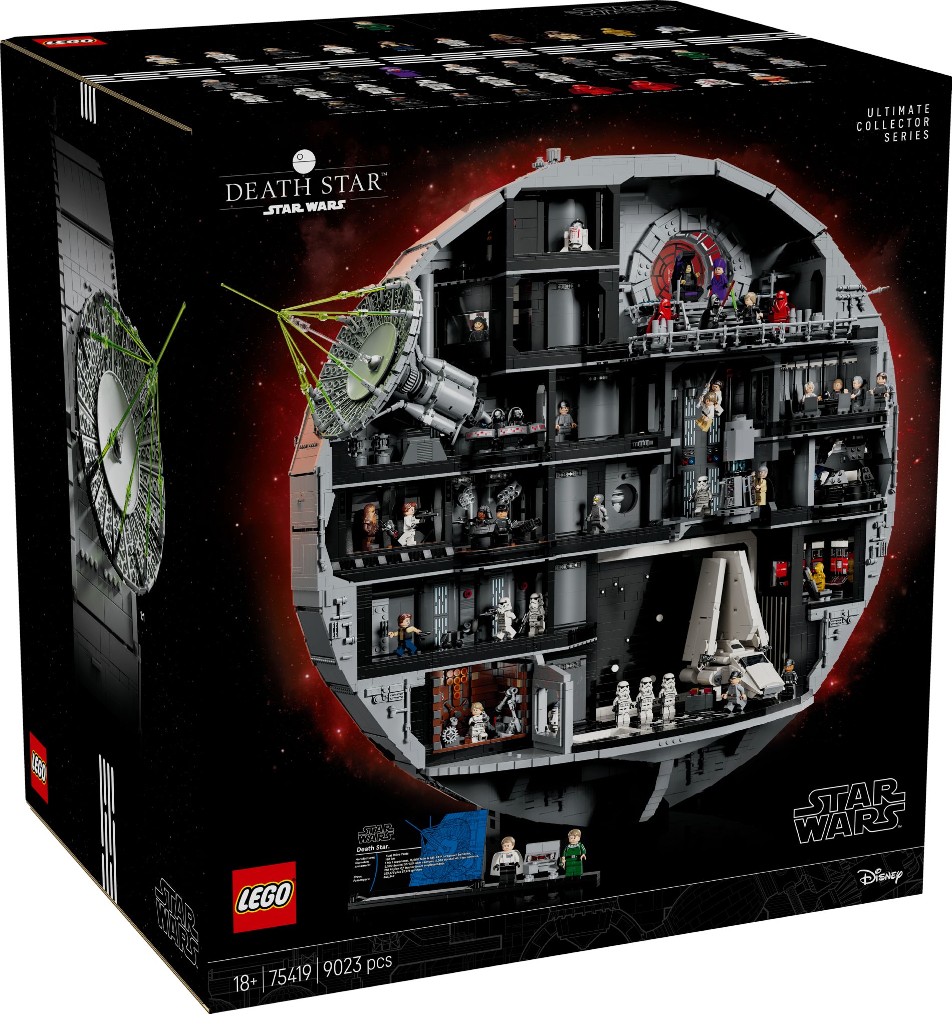 Конструктор Lego Star Wars Зірка Смерті (75419)