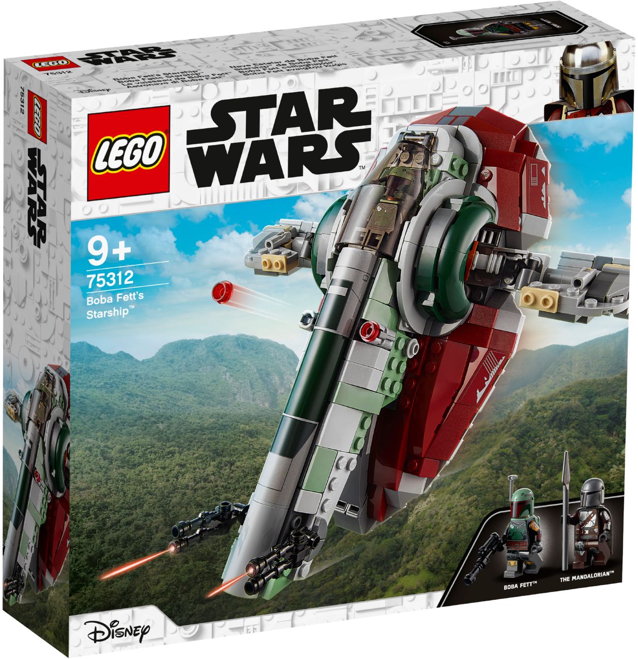 Конструктор Lego Star Wars Зореліт Боби Фетта (75312)