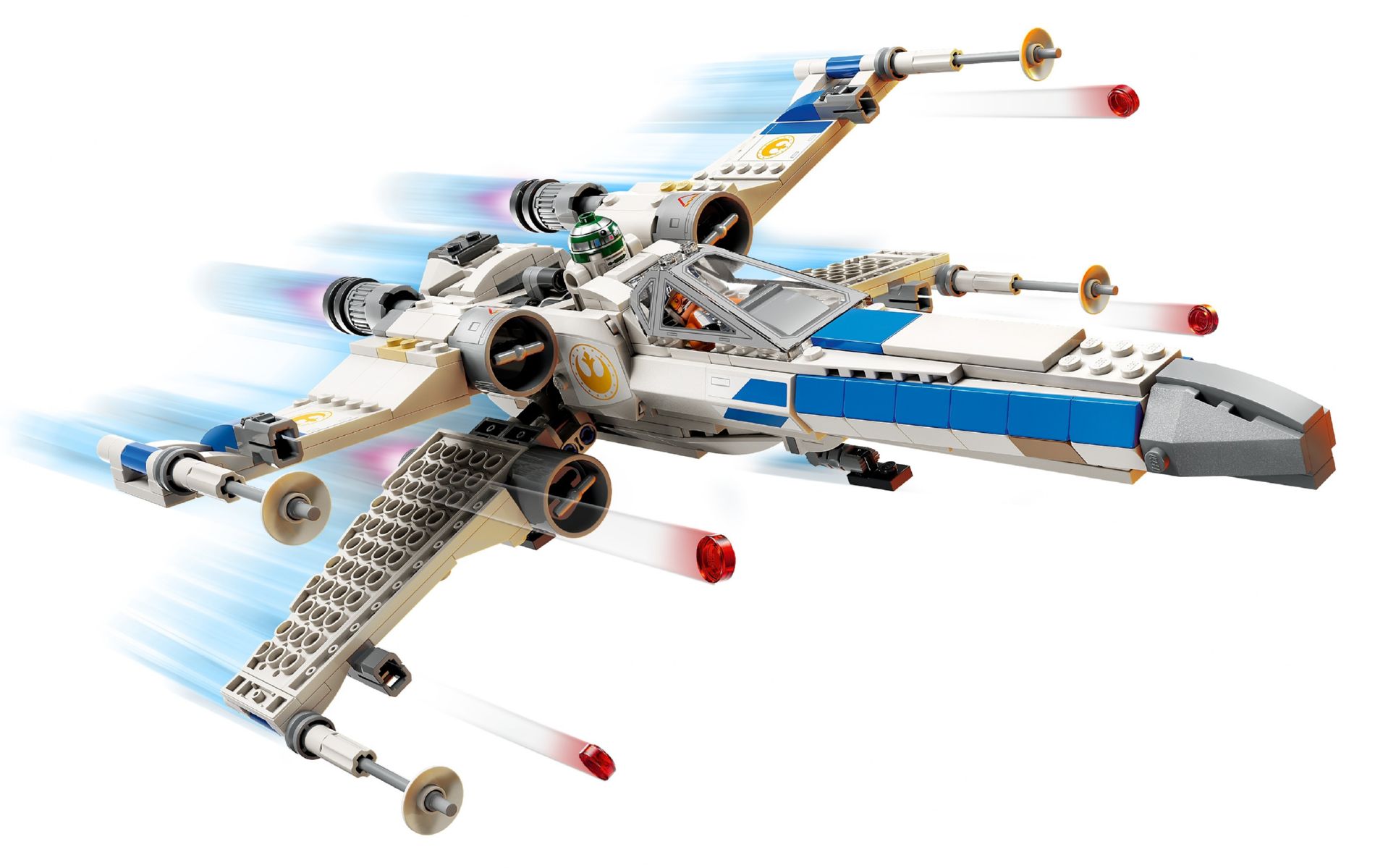Конструктор Lego Star Wars Новый Республиканский истребитель X-Wing (75460) - фото 5 Конструктор Lego Star Wars Новый Республиканский истребитель X-Wing (75460) - фото 5
