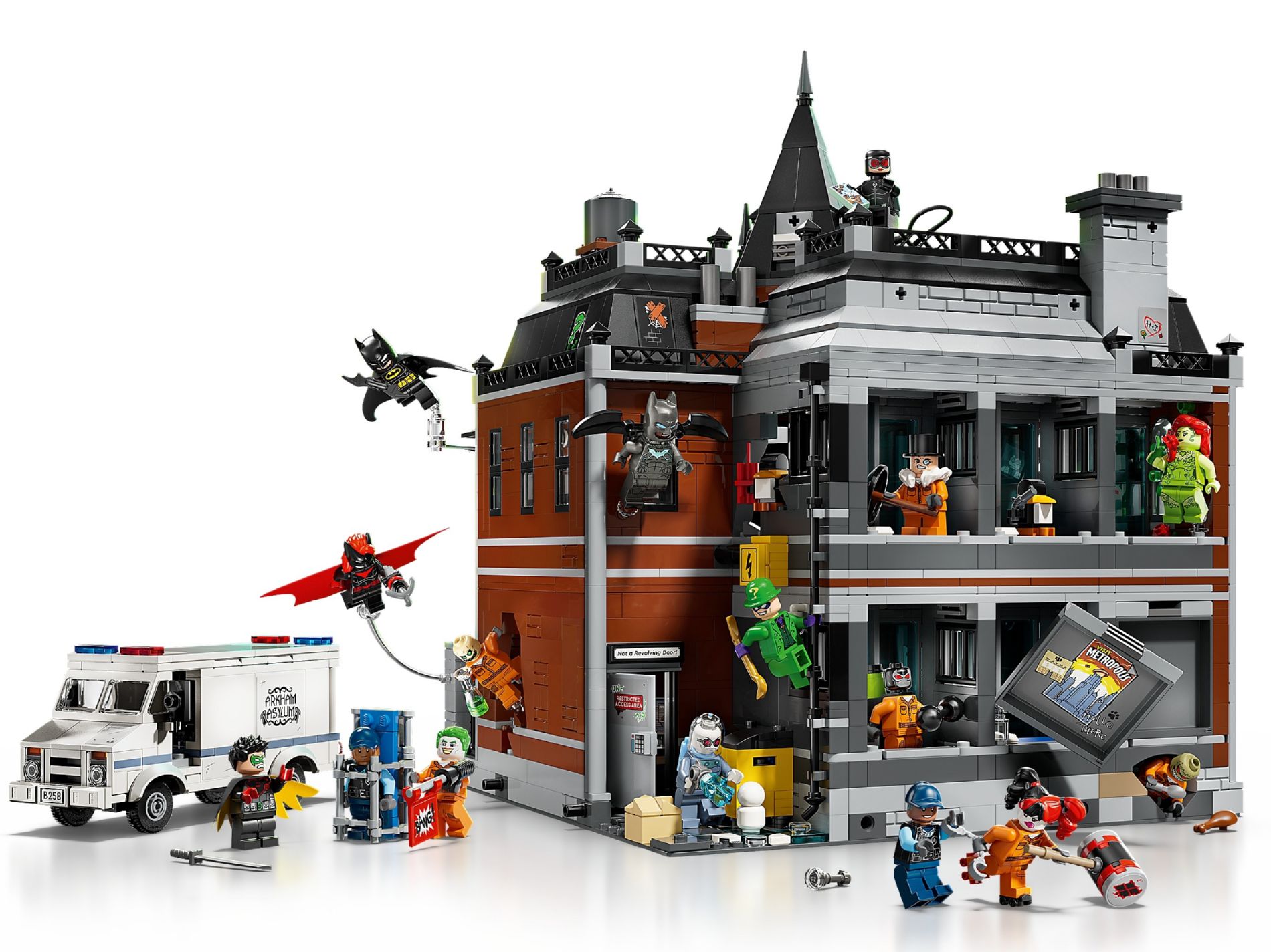 Конструктор Lego Super Heroes Arkham Asylum (76300) - фото 2 Конструктор Lego Super Heroes Arkham Asylum (76300) - фото 2