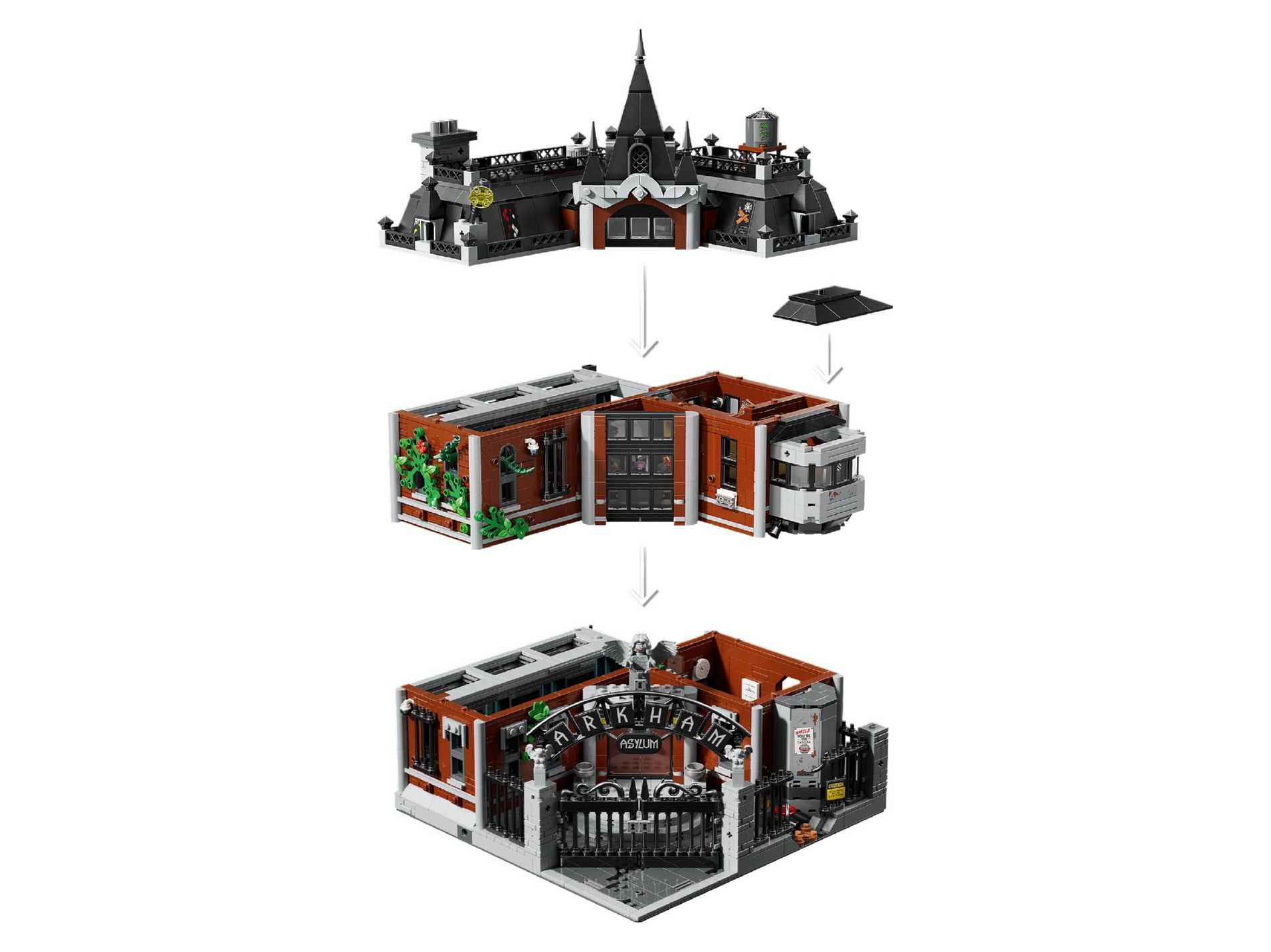 Конструктор Lego Super Heroes Arkham Asylum (76300) - фото 4 Конструктор Lego Super Heroes Arkham Asylum (76300) - фото 4