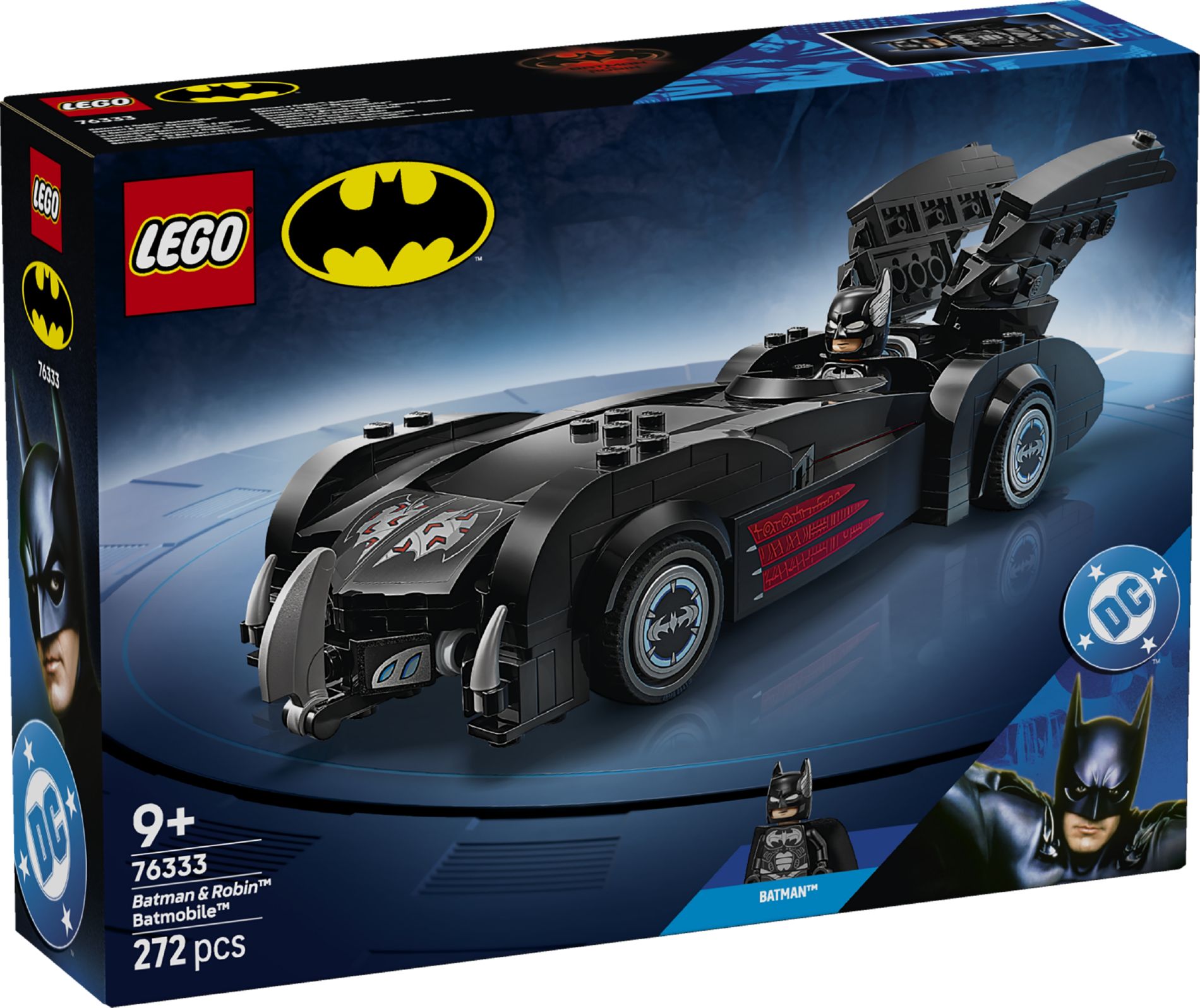 Конструктор Lego Super Heroes Бэтмобиль: Бэтмен и Робин (76333)