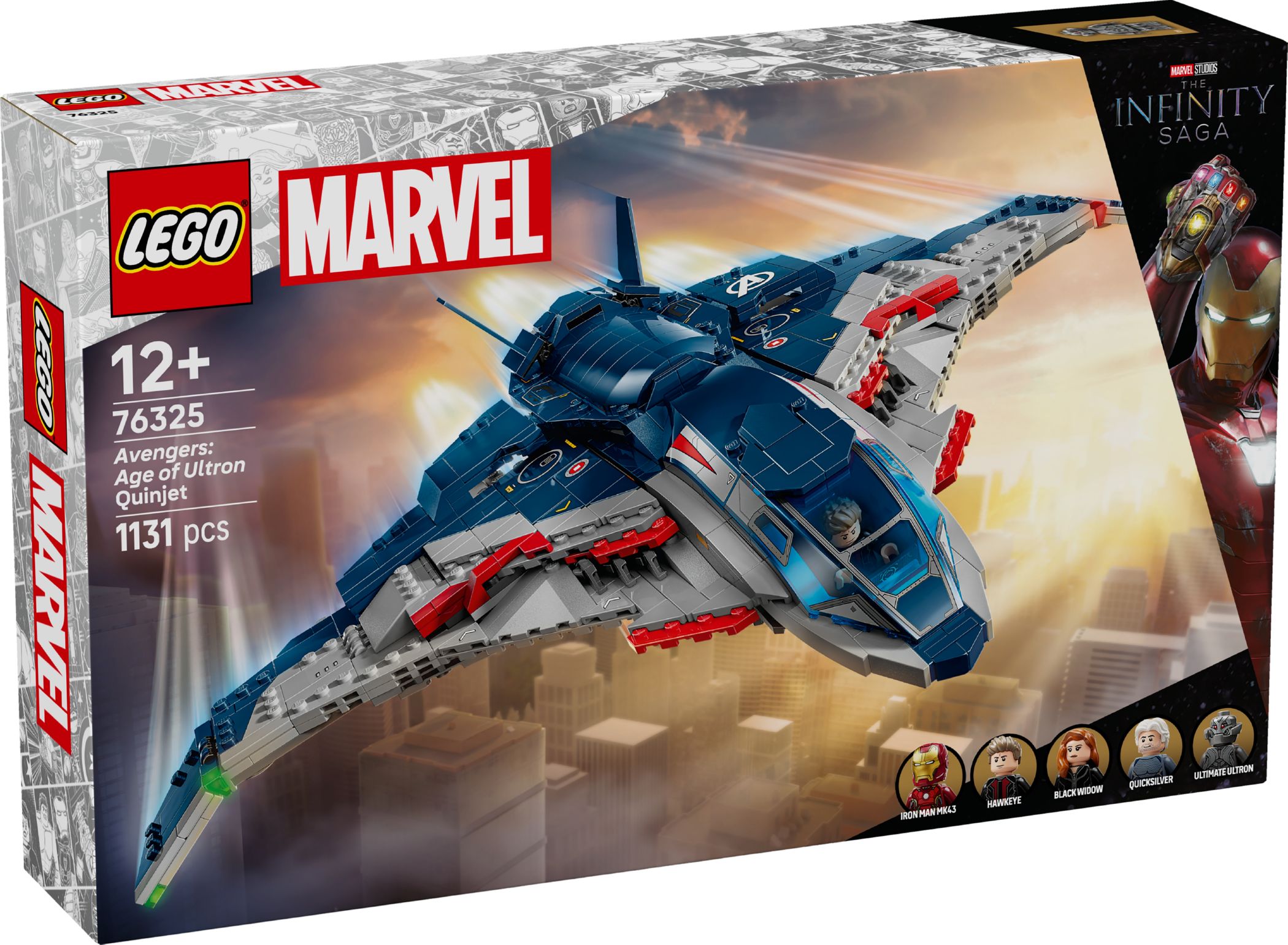 Конструктор Lego Super Heroes Ера Альтрона Квінджет (76325)