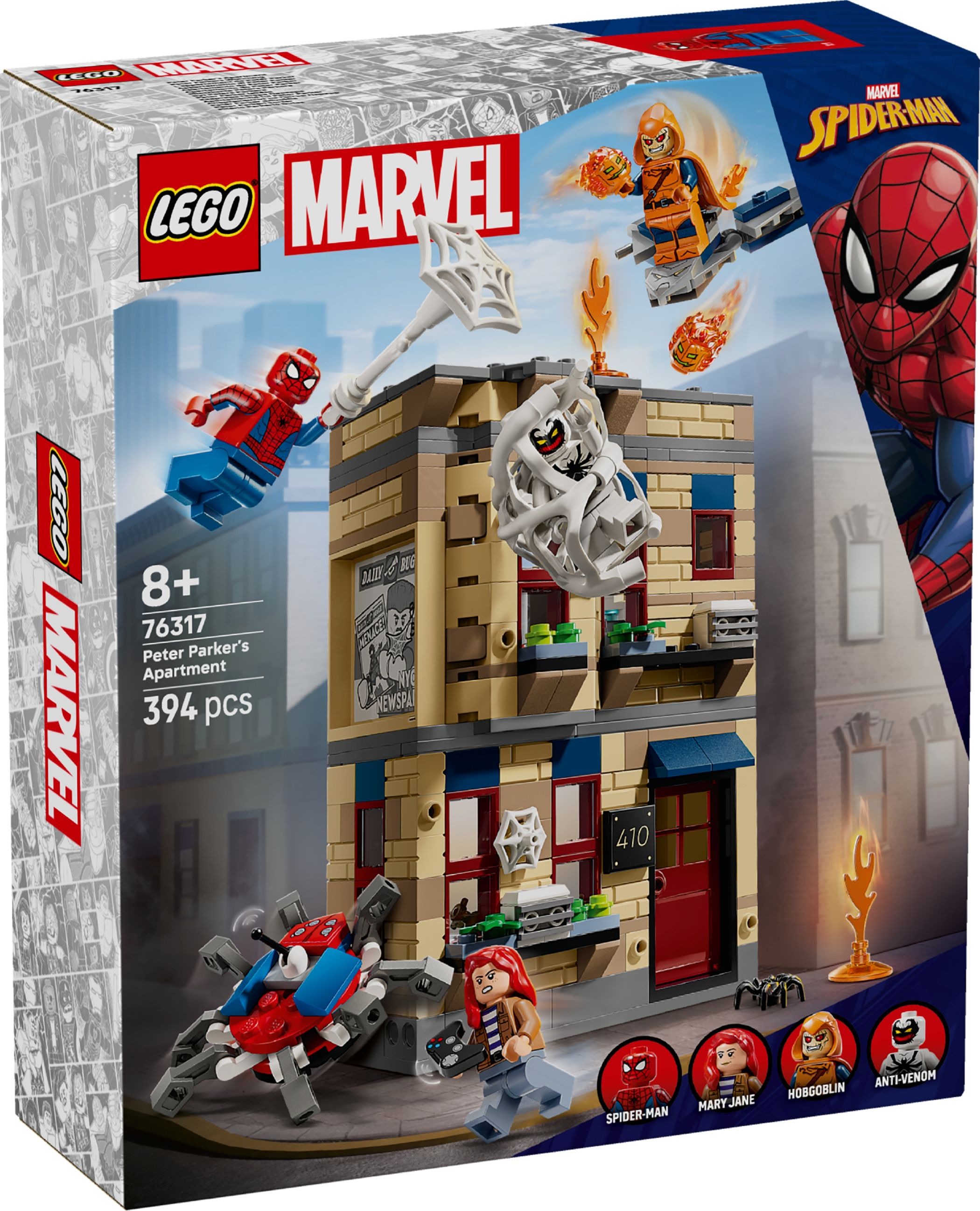 Конструктор Lego Super Heroes Квартира Пітера Паркера (76317)