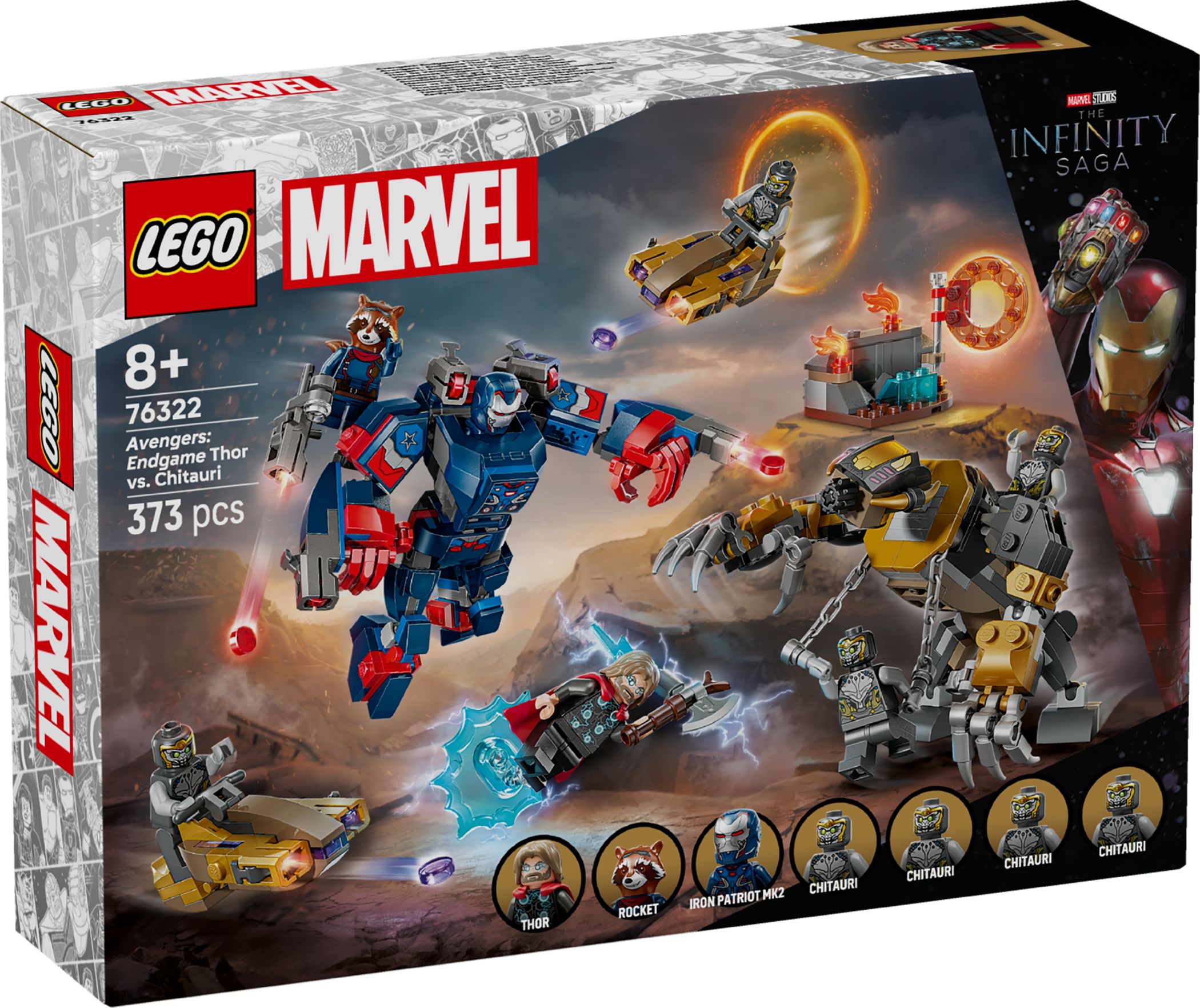 Конструктор Lego Super Heroes Тор проти Читаурі (76322)