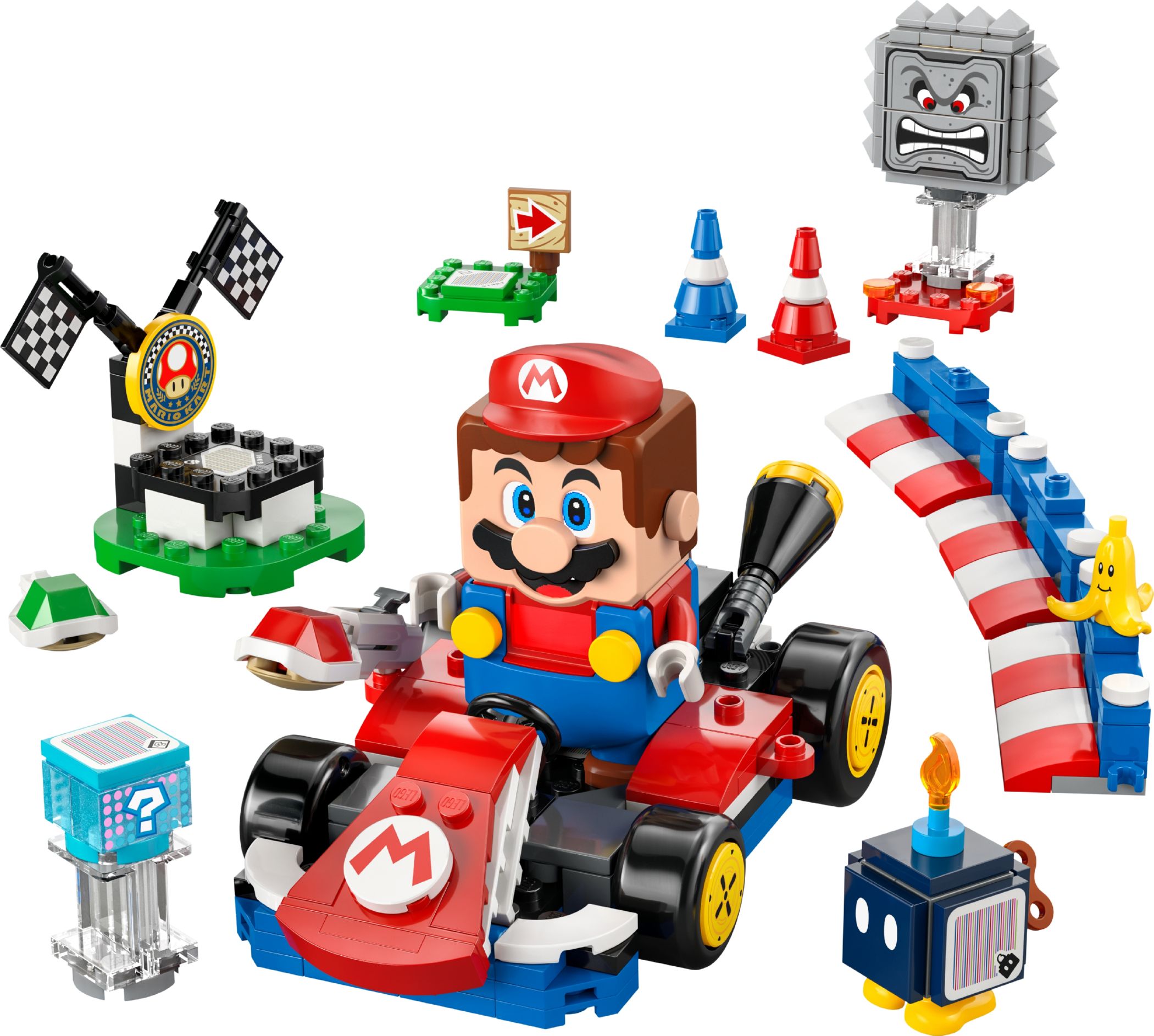Конструктор Lego Super Mario Інтерактивний Маріо та карт (72043) - фото 1 Конструктор Lego Super Mario Інтерактивний Маріо та карт (72043) - фото 1