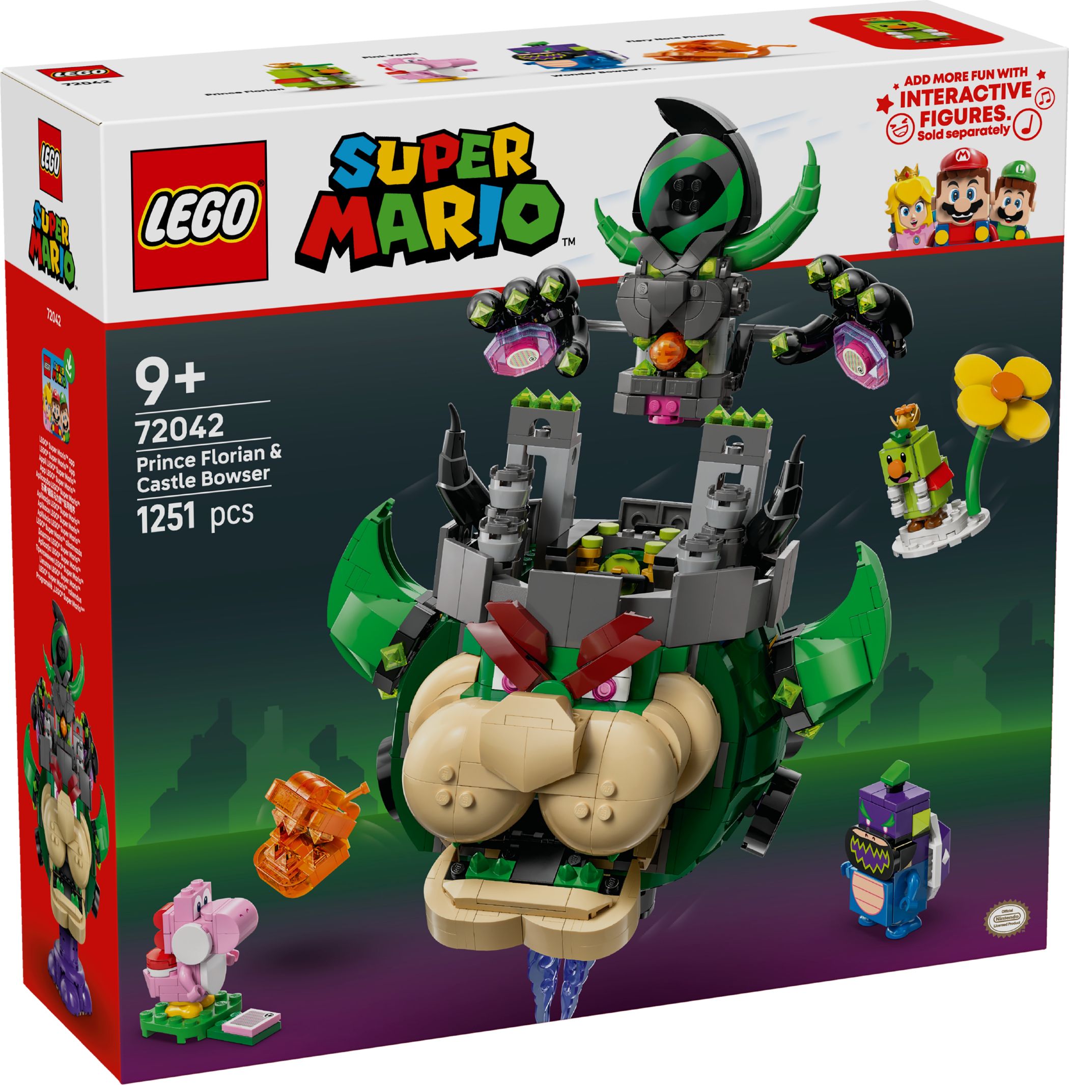 Конструктор Lego Super Mario Принц Флоріан та Боузер-замок (72042)