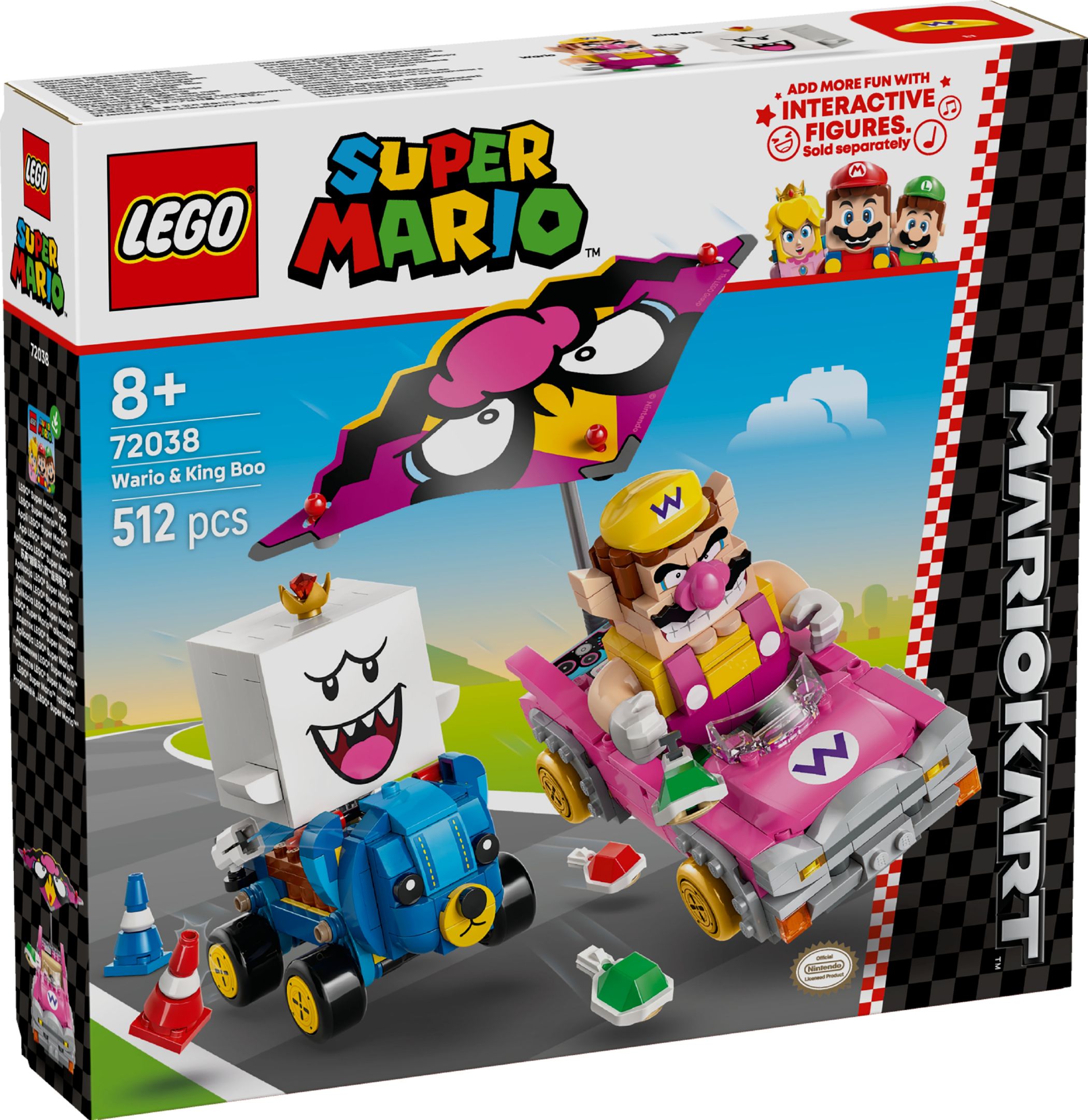 Конструктор Lego Super Mario Варіо та король Бу (72038)
