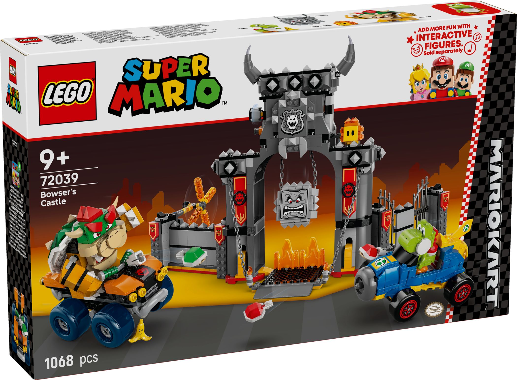 Конструктор Lego Super Mario Замок Боузера (72039)