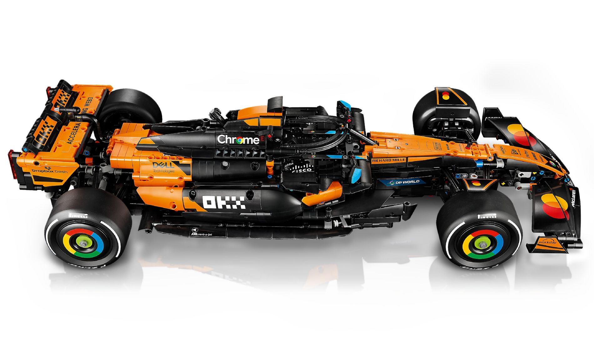 Конструктор Lego Technic Болід McLaren MCL39 F1 (42228) - фото 3 Конструктор Lego Technic Болід McLaren MCL39 F1 (42228) - фото 3