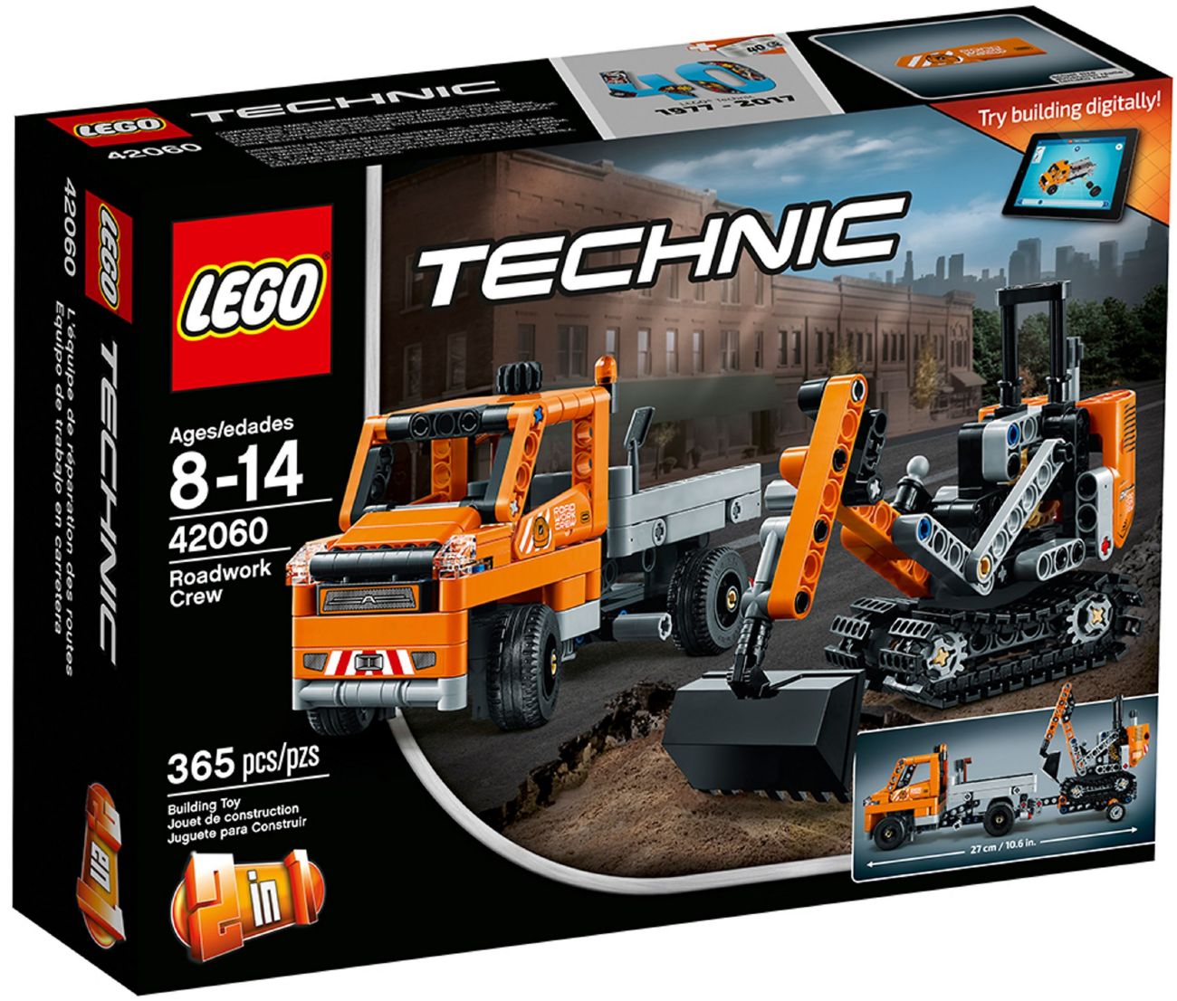 Конструктор Lego Technic Дорожня техніка (42060)