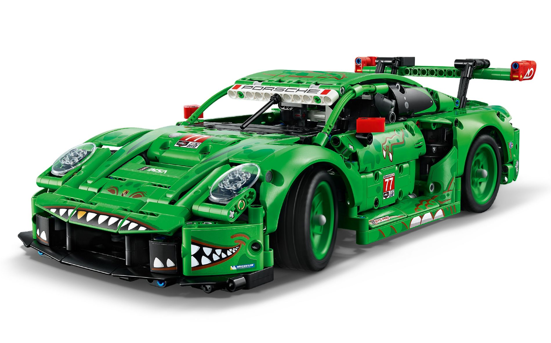 Конструктор Lego Technic Porsche 911 GT3 R REXY AO Racing (42224) - фото 2 Конструктор Lego Technic Porsche 911 GT3 R REXY AO Racing (42224) - фото 2
