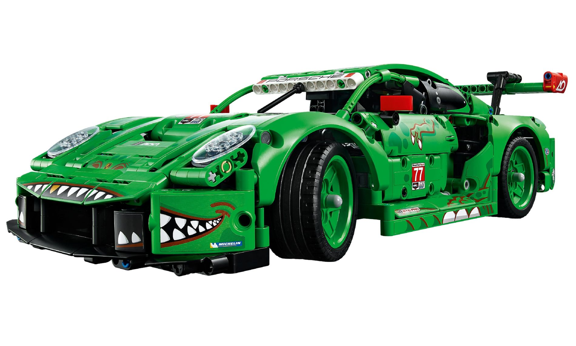 Конструктор Lego Technic Porsche 911 GT3 R REXY AO Racing (42224) - фото 4 Конструктор Lego Technic Porsche 911 GT3 R REXY AO Racing (42224) - фото 4