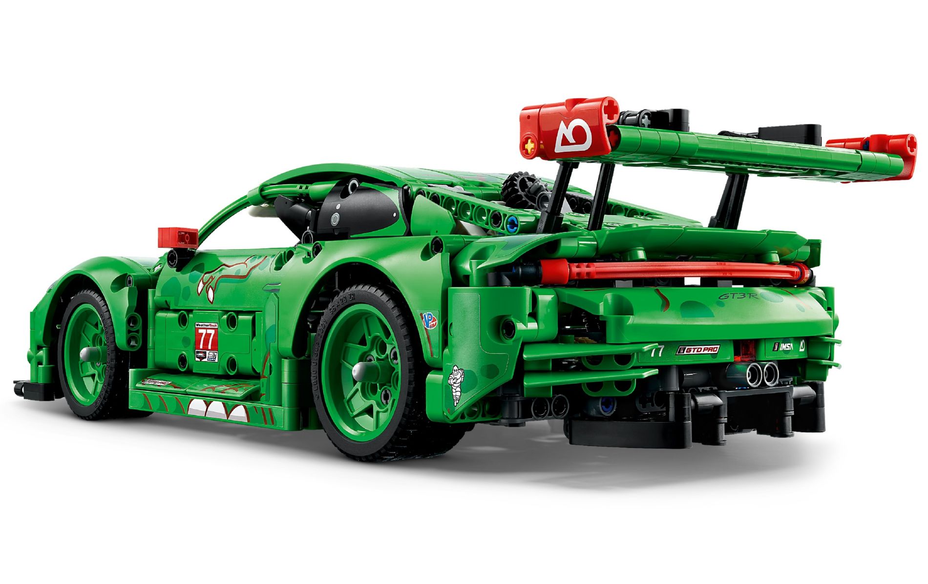 Конструктор Lego Technic Porsche 911 GT3 R REXY AO Racing (42224) - фото 5 Конструктор Lego Technic Porsche 911 GT3 R REXY AO Racing (42224) - фото 5