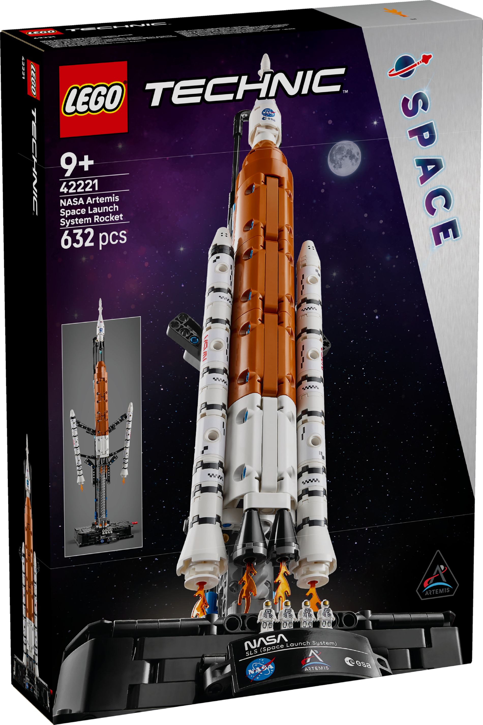 Конструктор Lego Technic Ракета із системою космічного запуску NASA Artemis (42221)