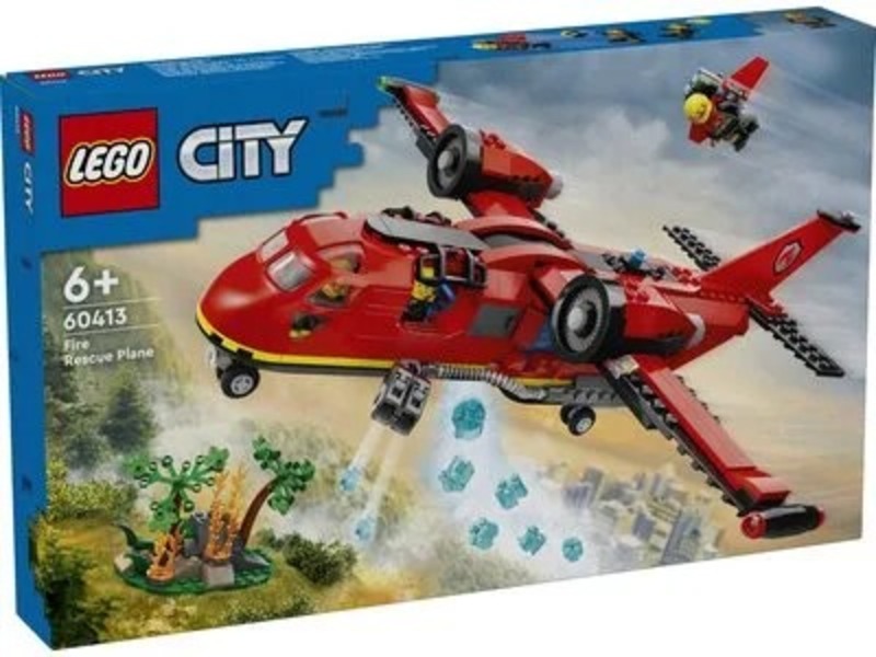 Конструктор Lego City Пожежний рятувальний літак 60413