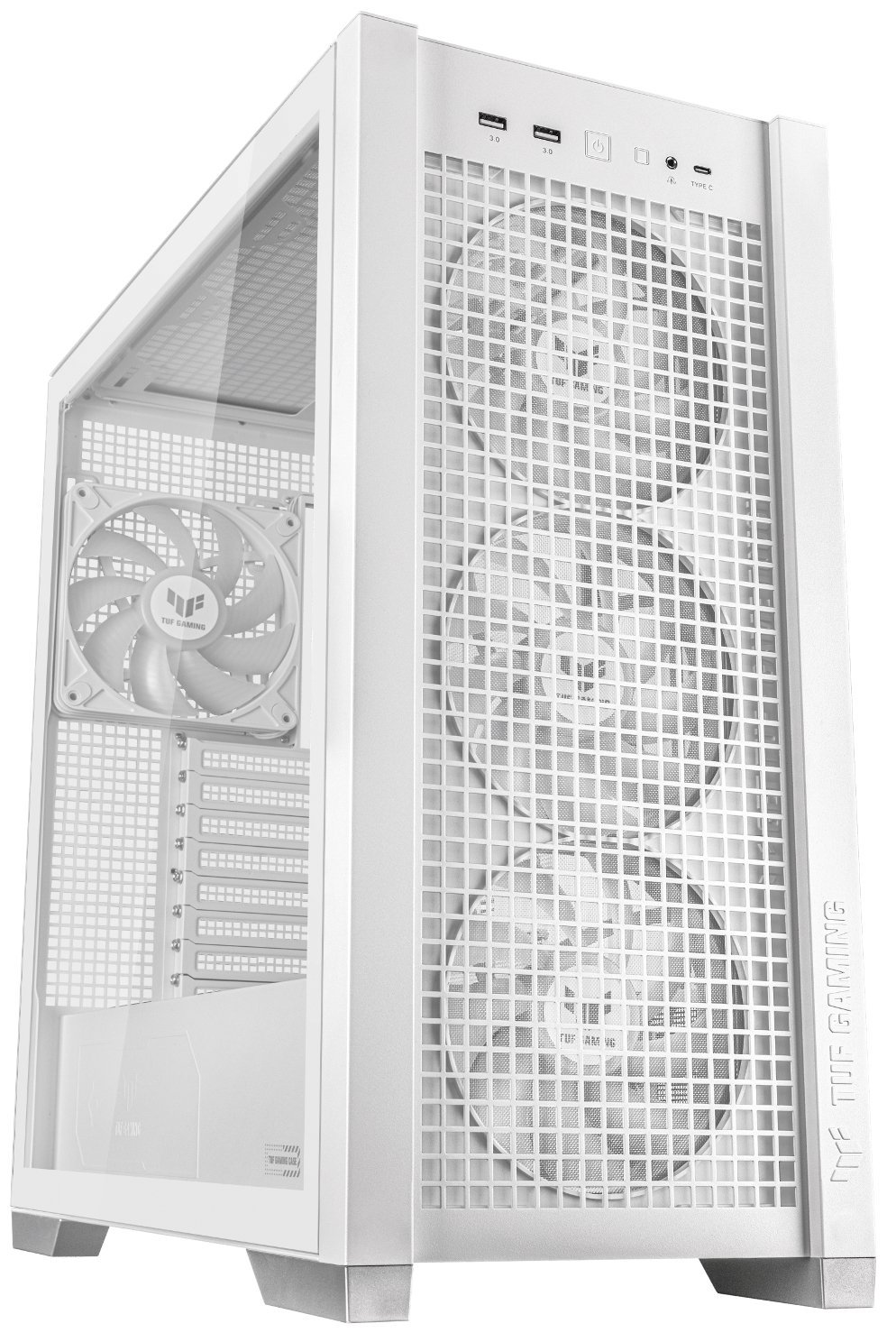 Корпус ASUS GT302 TUF GAMING CASE/WHITE/ARGBFAN 90DC00I3-B19000) - фото 2