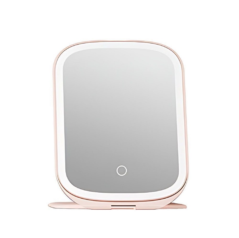 Дзеркало для макіяжу Xiaomi DOCO Cosmetic Mirror Portable with Lamp Flip version-Powder (FM002)