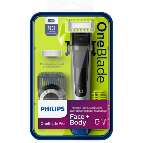 Триммер для бороды и усов Philips OneBlade QP6620/20 - фото 1 Триммер для бороды и усов Philips OneBlade QP6620/20 - фото 1