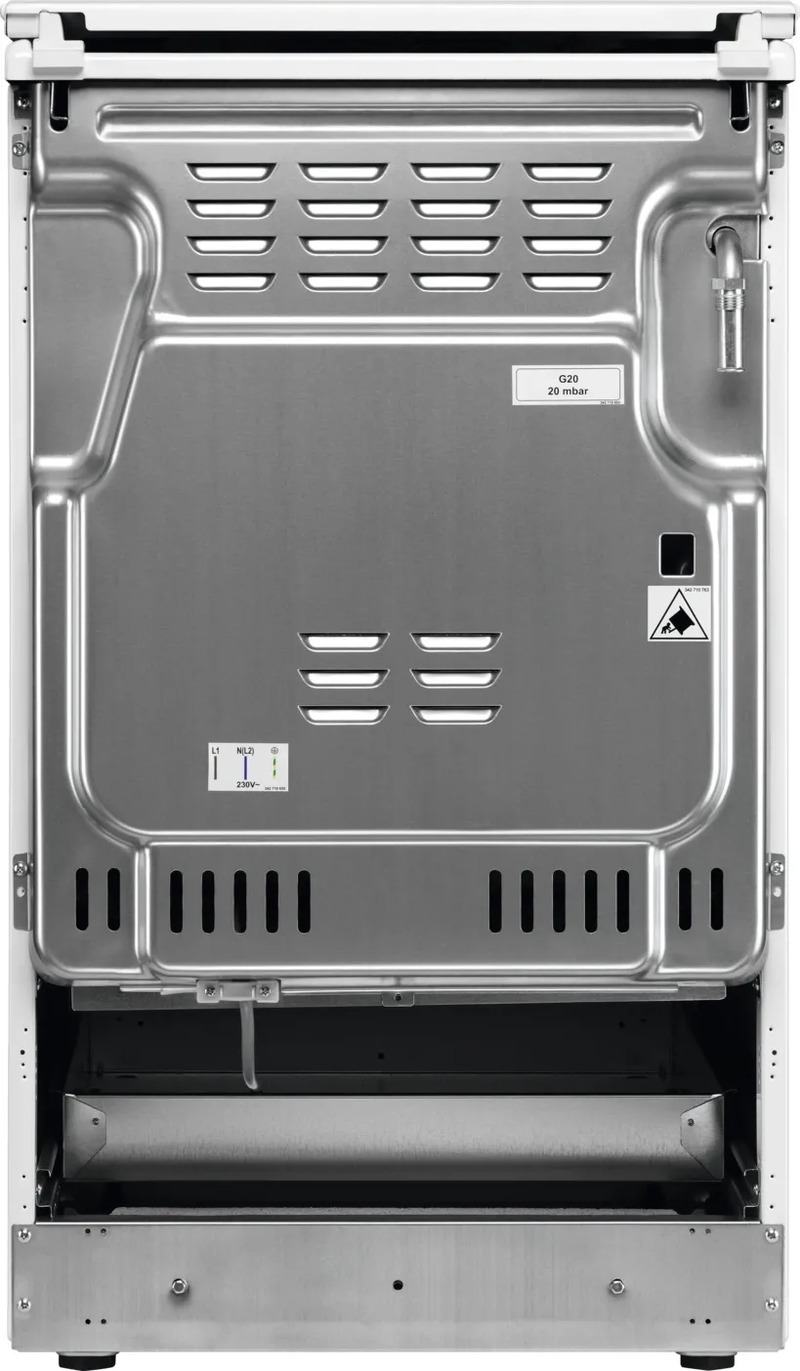 Плита комбінована Electrolux LKK560011W - фото 4 Плита комбінована Electrolux LKK560011W - фото 4