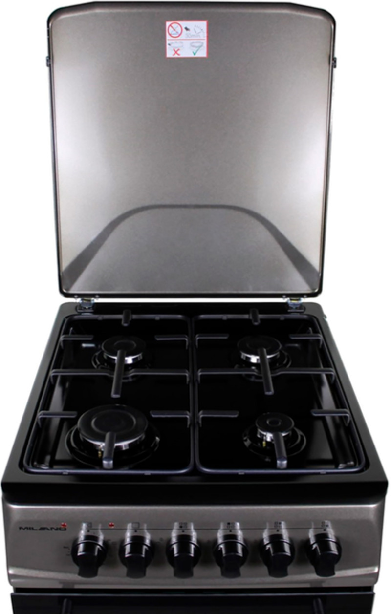 Плита комбінована MILANO ML50 E20 graphite - фото 2