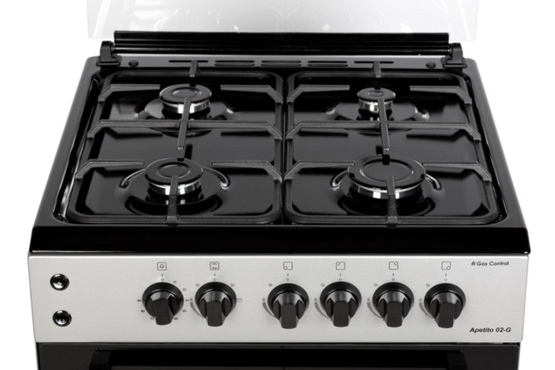 Газова плита ARTEL Apetito 02-G Grey - фото 1