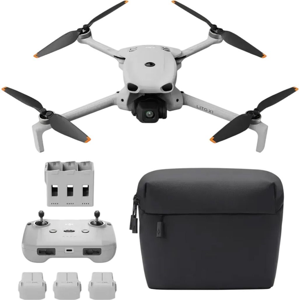 Квадрокоптер DJI Lito X1 Fly More Combo RC-N3 (CP.MA.00000974.01) - фото 2