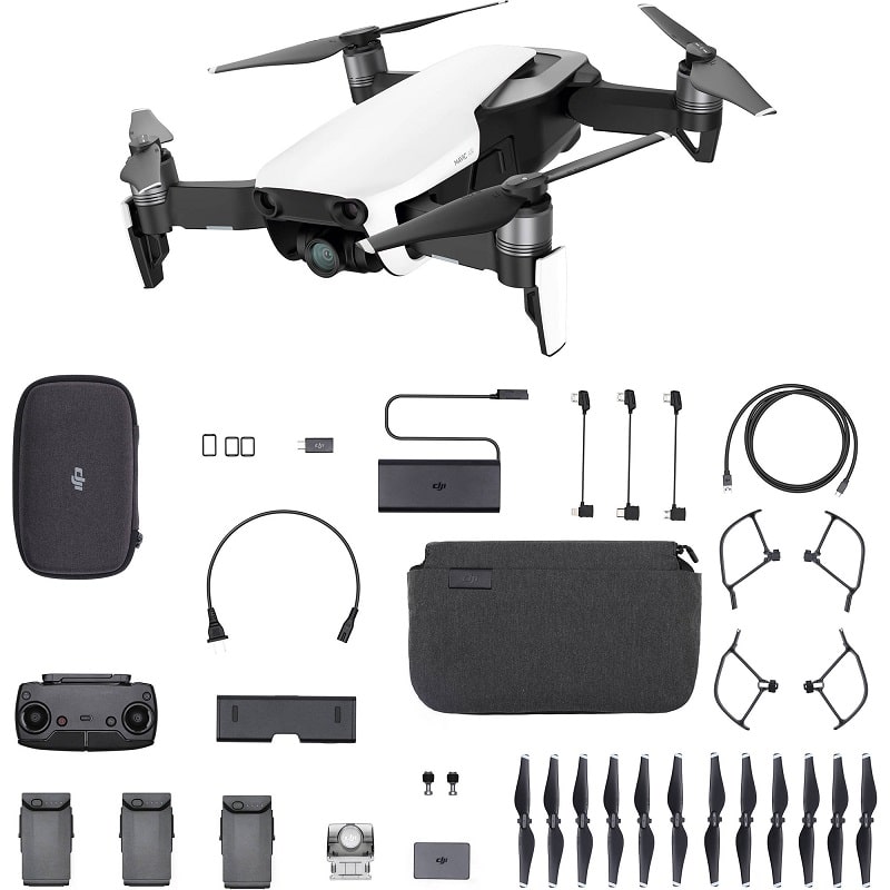 Квадрокоптер DJI Mavic Air More Combo Arctic White (CP.PT.00000168.01) - фото 2