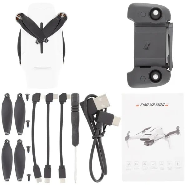 Квадрокоптер Fimi X8 Mini Drone White (FMWRJ04A7) - фото 2