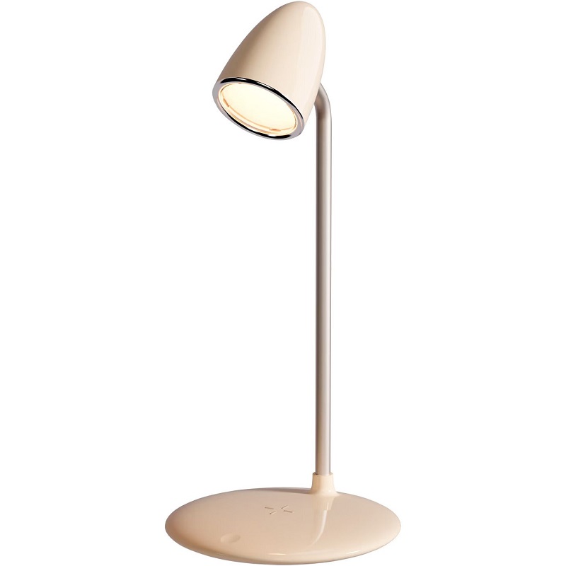 Настільна лампа з бездротовою зарядкою Proove Modern beige (PLMD05002007)