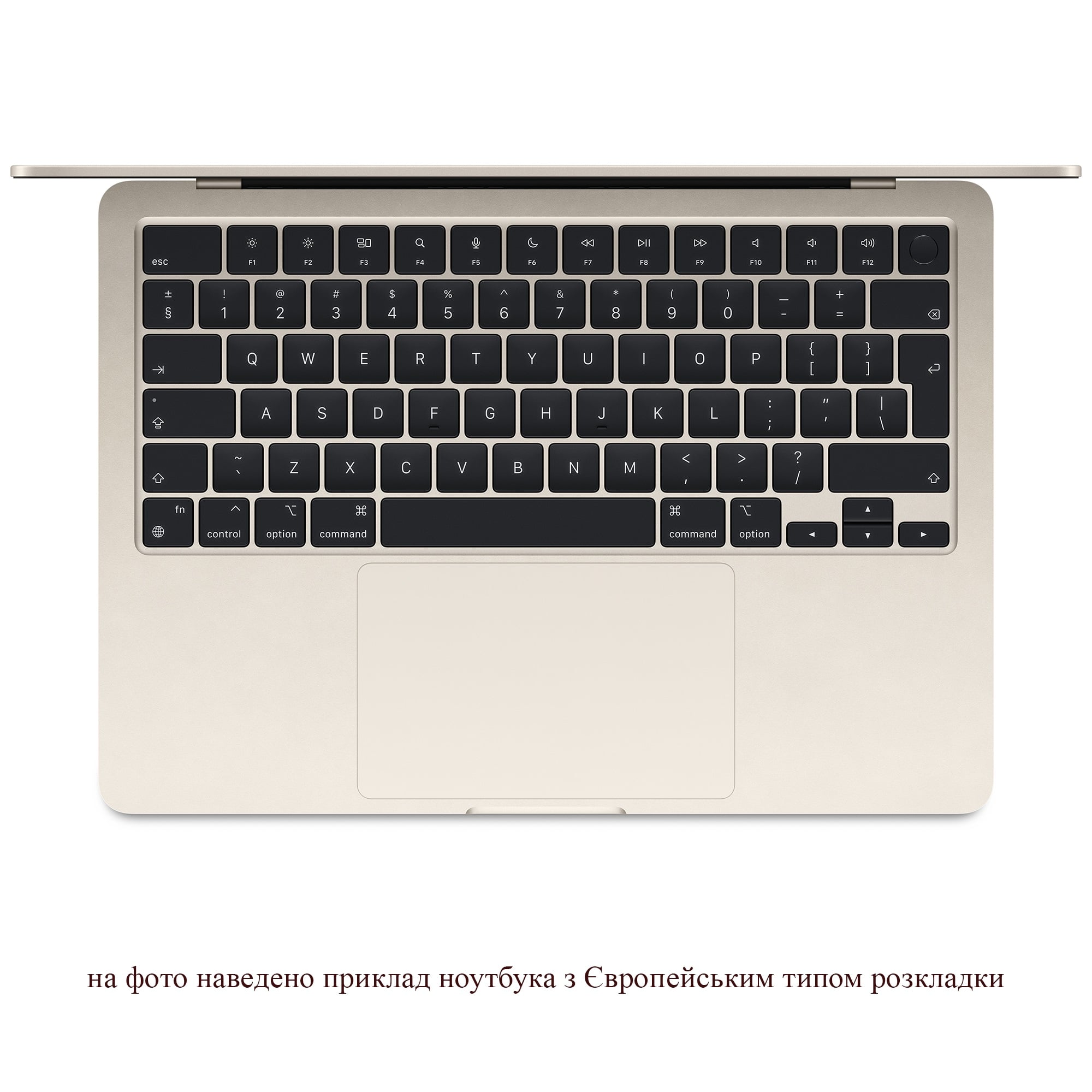 Apple MacBook Air 13" M3/8CPU/8GPU/8GB/256GB Starlight 2024 (MRXT3) - фото 2 Apple MacBook Air 13" M3/8CPU/8GPU/8GB/256GB Starlight 2024 (MRXT3) - фото 2