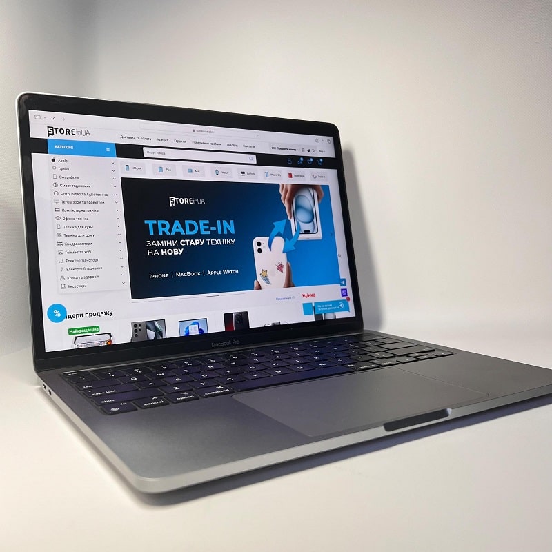Вживаний Apple MacBook Pro 13" 256Gb Space Gray Late 2020 (MYD82)
