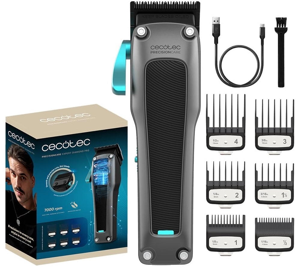 Машинка для стрижки Cecotec PrecisionCare Expert Diamond Pro (A01_EU01_104488)