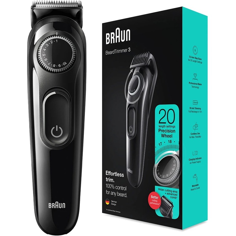 Тример Braun BeardTrimmer 3 BT3322 Europe - фото 4 Тример Braun BeardTrimmer 3 BT3322 Europe - фото 4