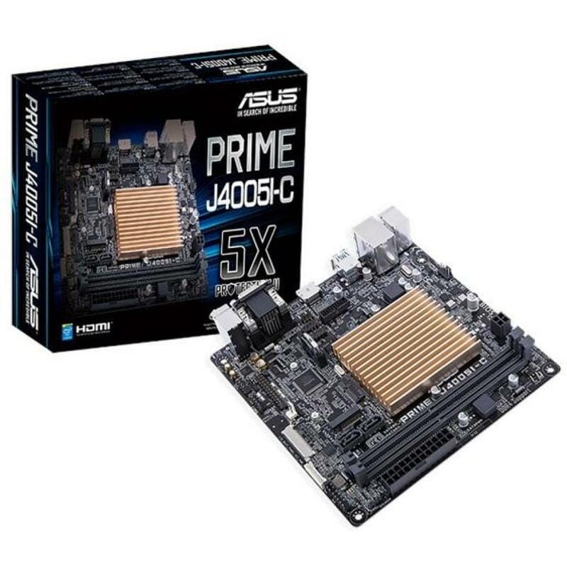 Материнcька плата ASUS PRIME J4005I-C Celeron DC 2.7GHz 2xDDR4 M.2 HDMI D-Sub LVDS mITX