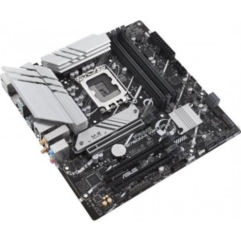 Материнcька плата ASUS PRIME B760M-A WIFI D4 s1700 B760 4xDDR4 M.2 HDMI DP Wi-Fi BT mATX - фото 1 Материнcька плата ASUS PRIME B760M-A WIFI D4 s1700 B760 4xDDR4 M.2 HDMI DP Wi-Fi BT mATX - фото 1